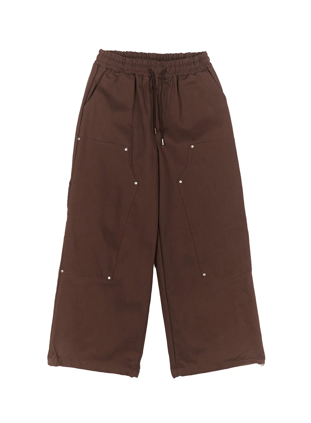 Men's Stud Cotton Wide-Leg Pants IM528 - Image 16