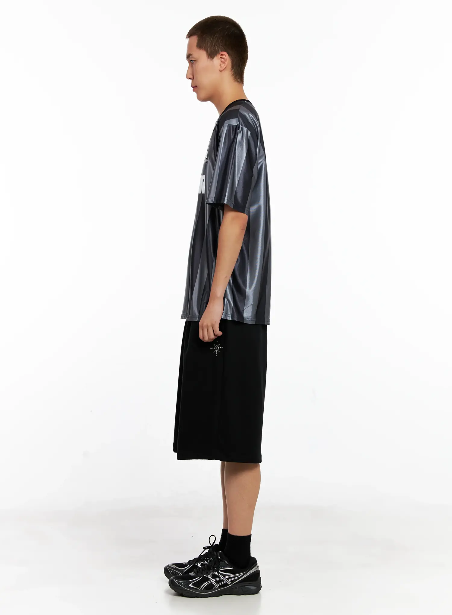 Men's Studded Bermuda Shorts IG511 - Image 8