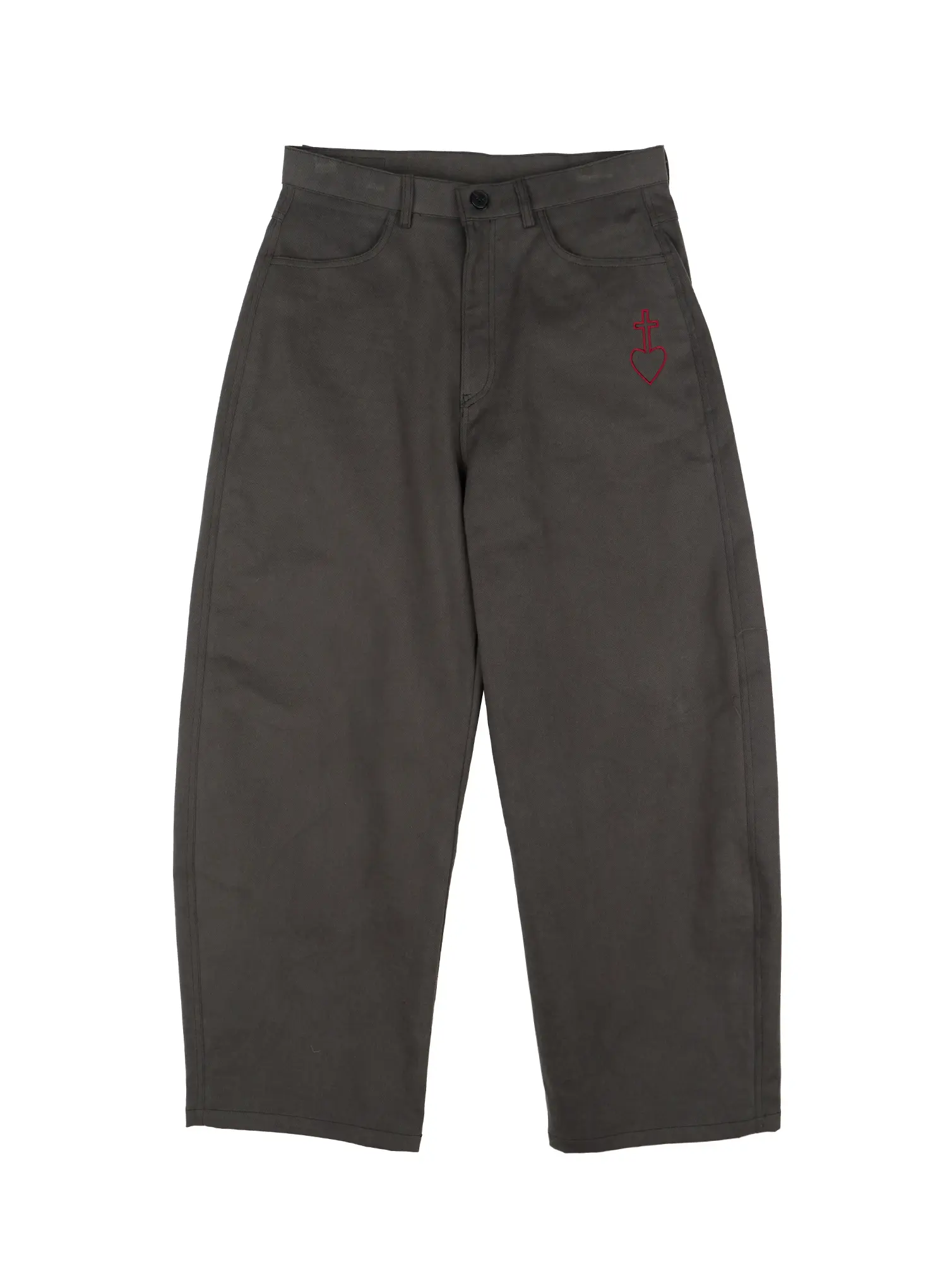 Men's Studded Graphic Wide Pants IJ512 - Image 13