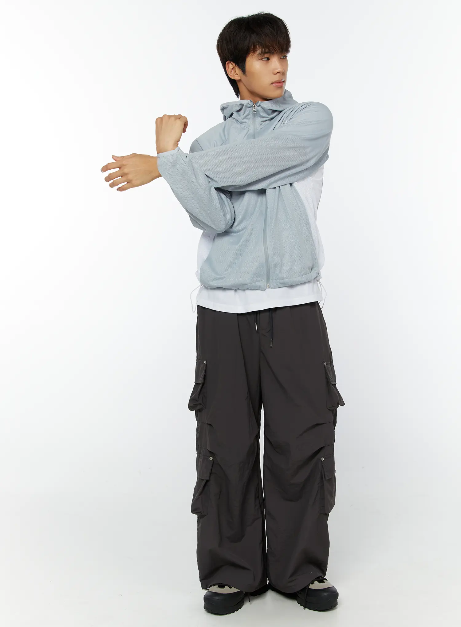 Men's Summer Windbreaker Jacket IY508 - Image 7