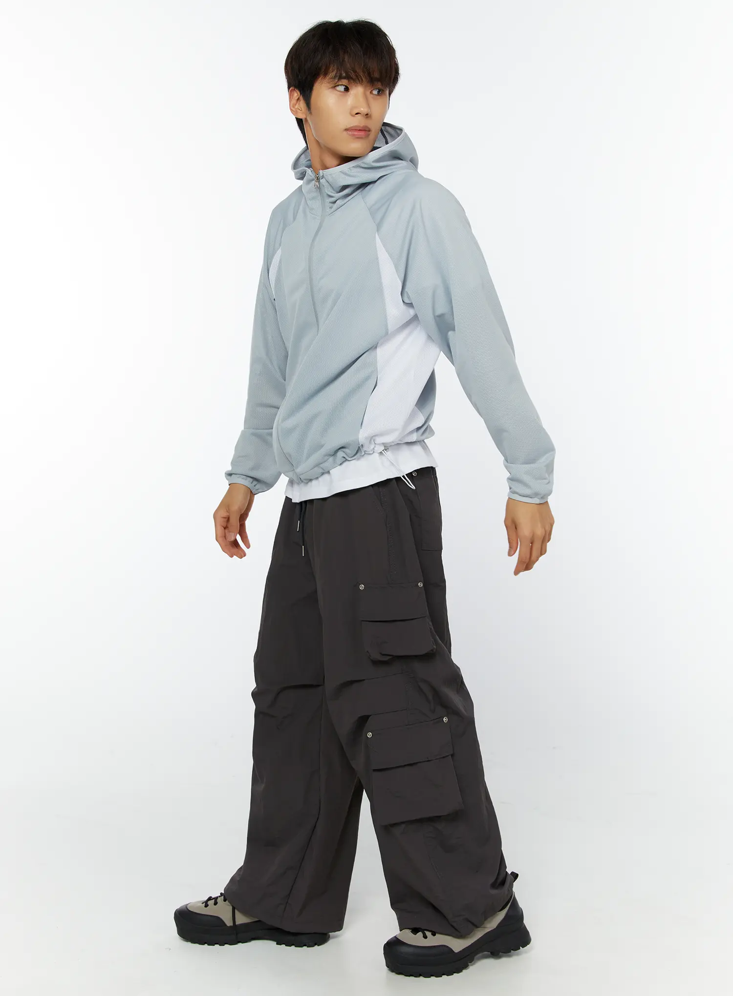 Men's Summer Windbreaker Jacket IY508 - Image 8