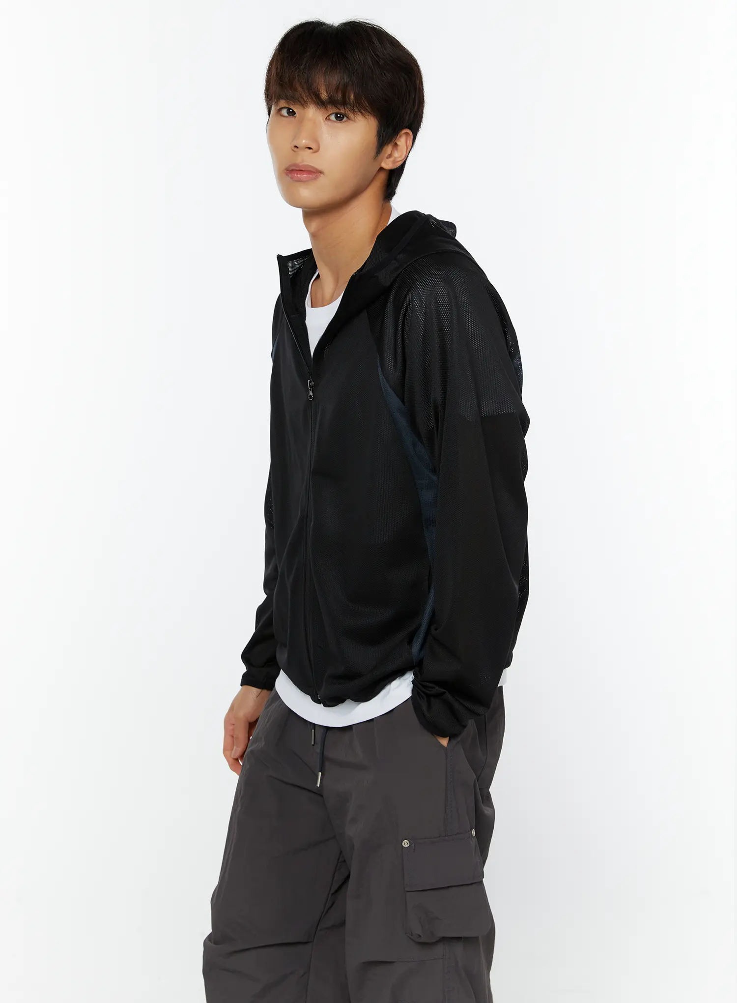 Men's Summer Windbreaker Jacket IY508 - Image 9