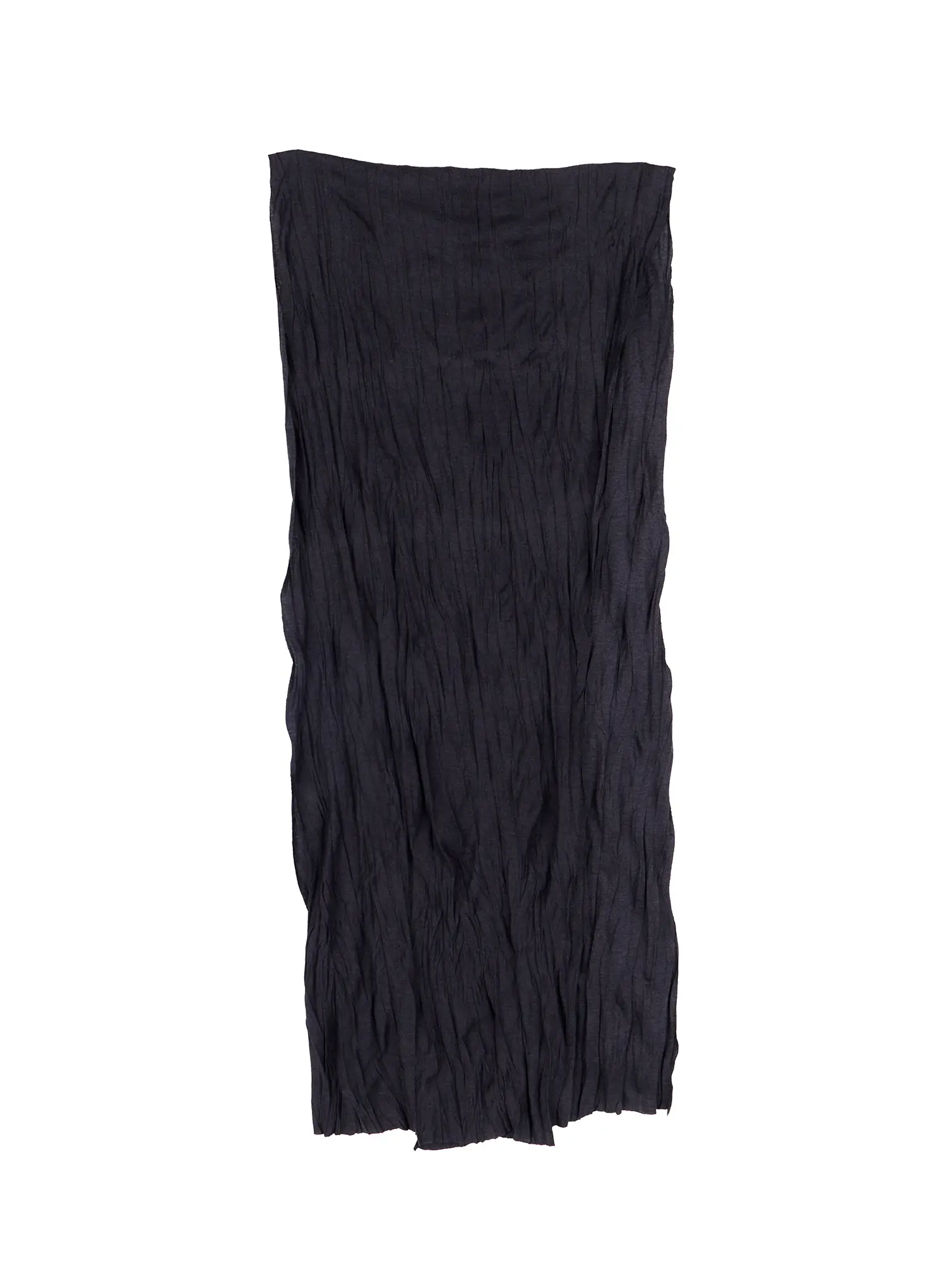 Men's Textured Black Scarf IA517 - Image 7
