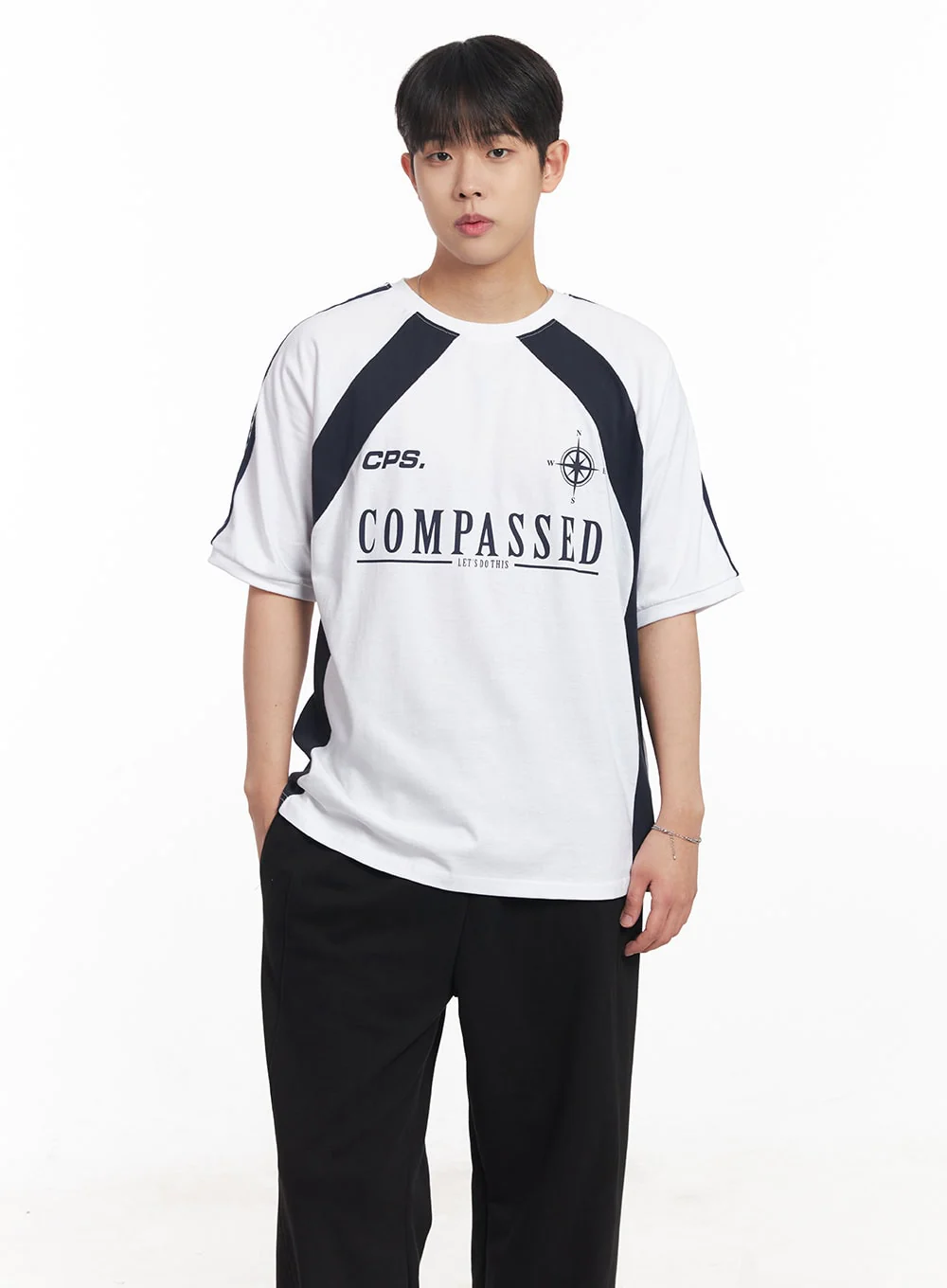 Men's Two-Tone T-Shirt IA529