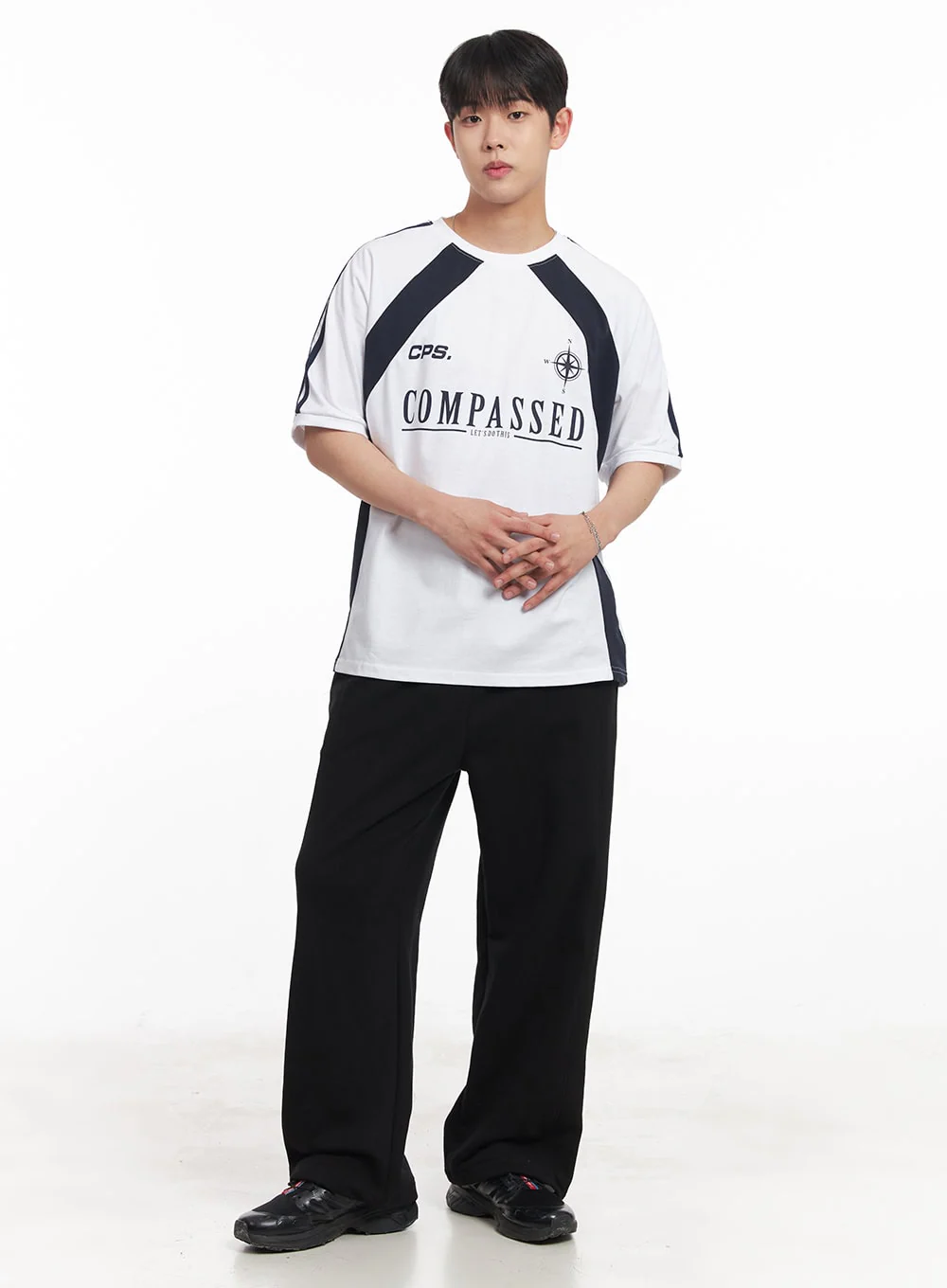 Men's Two-Tone T-Shirt IA529 - Image 10