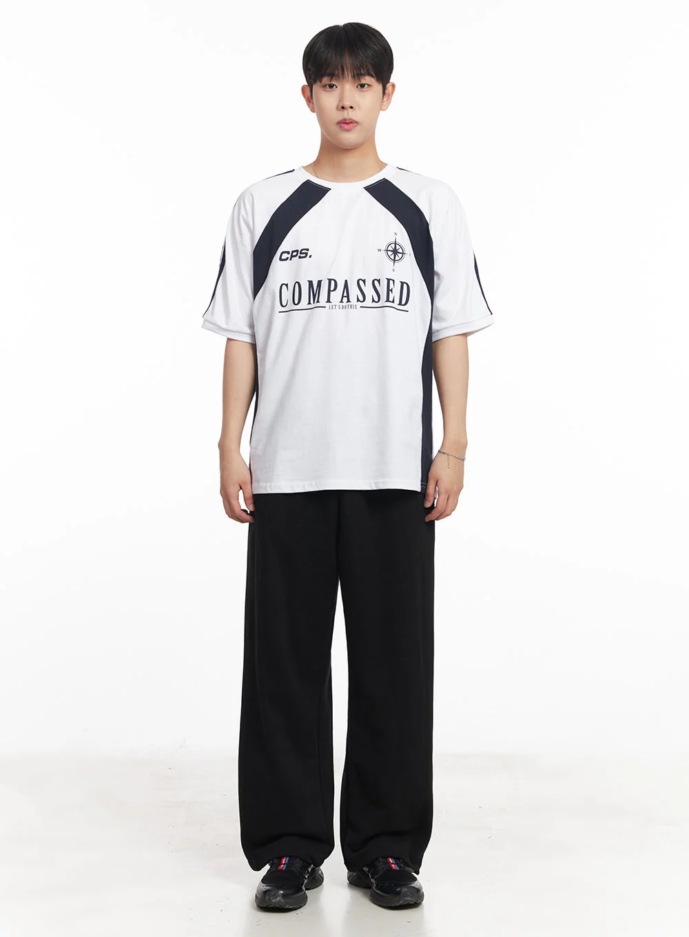 Men's Two-Tone T-Shirt IA529 - Image 6