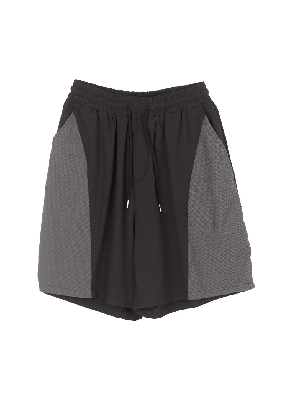 Men's Two-Tone Wide-Leg Shorts IY520 - Image 14