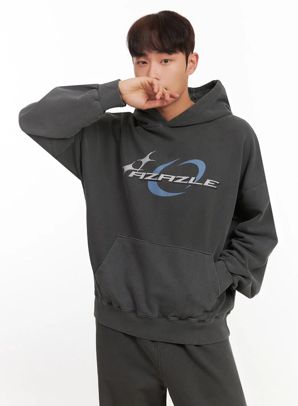 Men's Urban Graphic Hoodie IF517 - Image 4