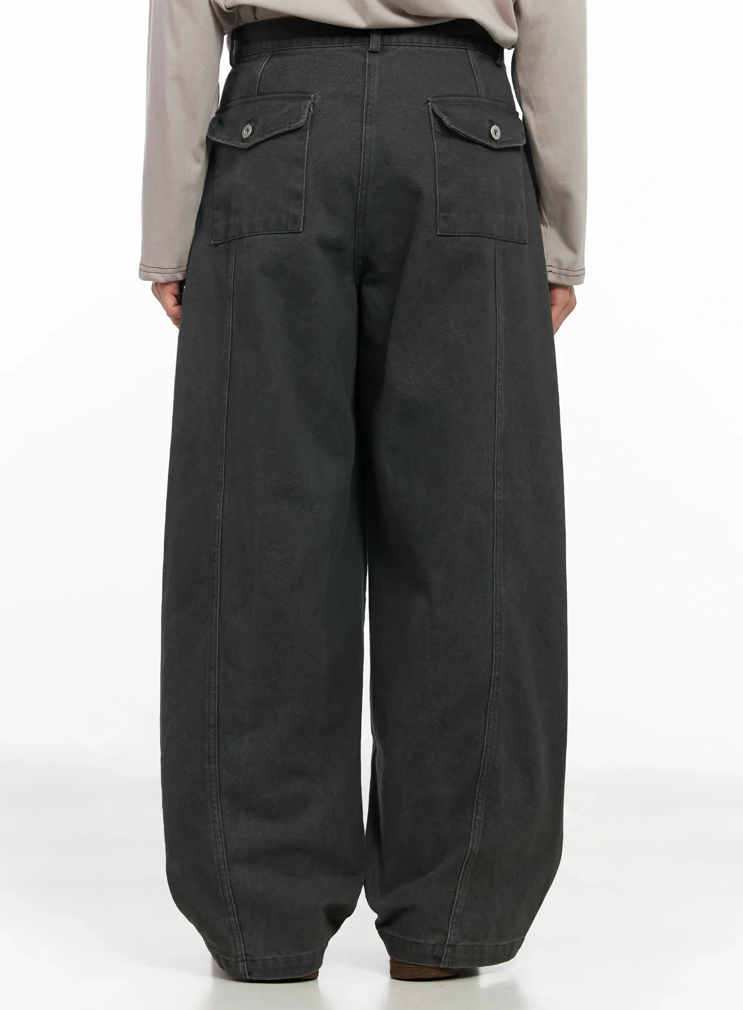 Men's Utility Pocket Wide Leg Pants IM516