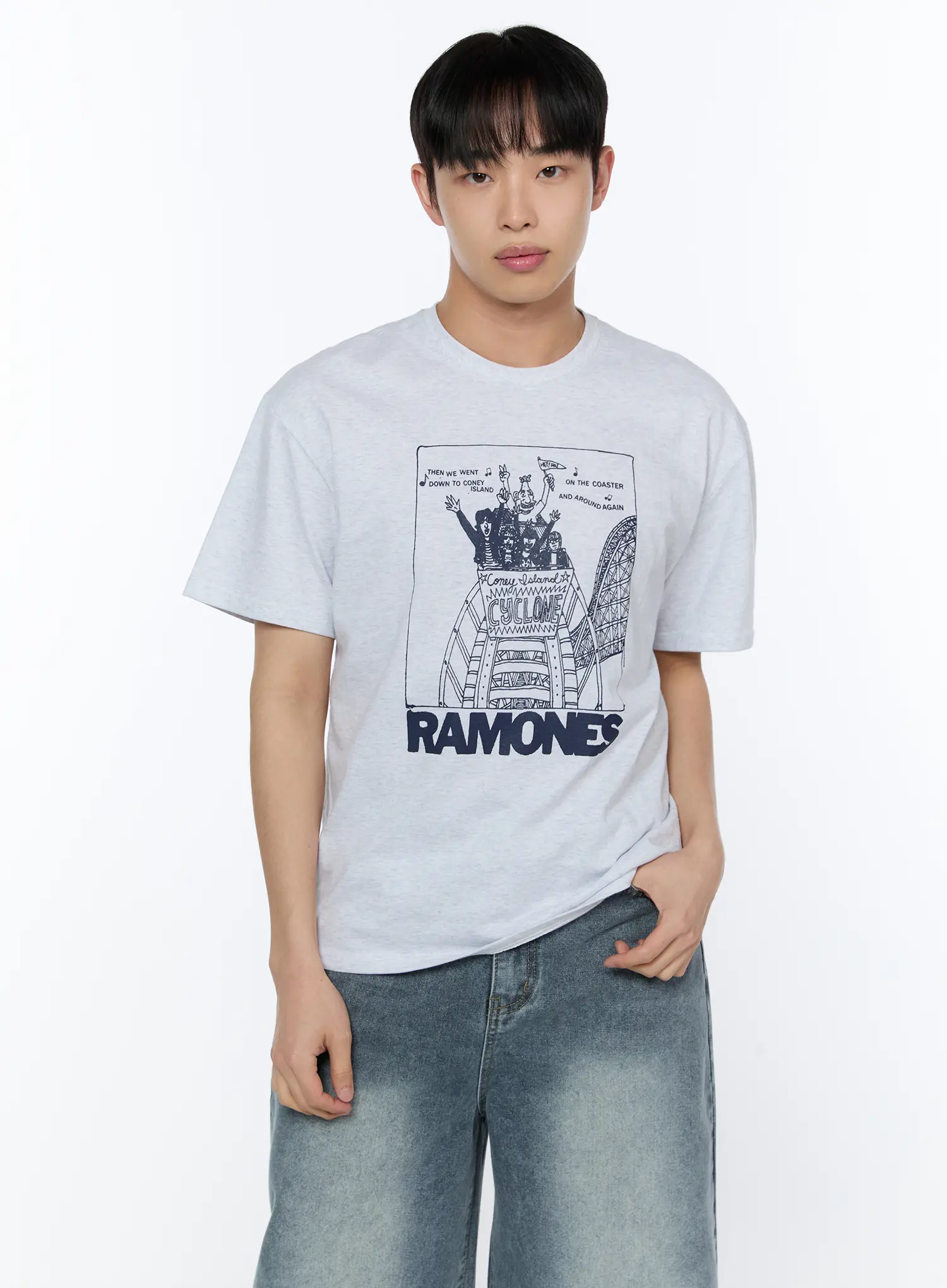 Men's Vintage Band Style T-Shirt IA517