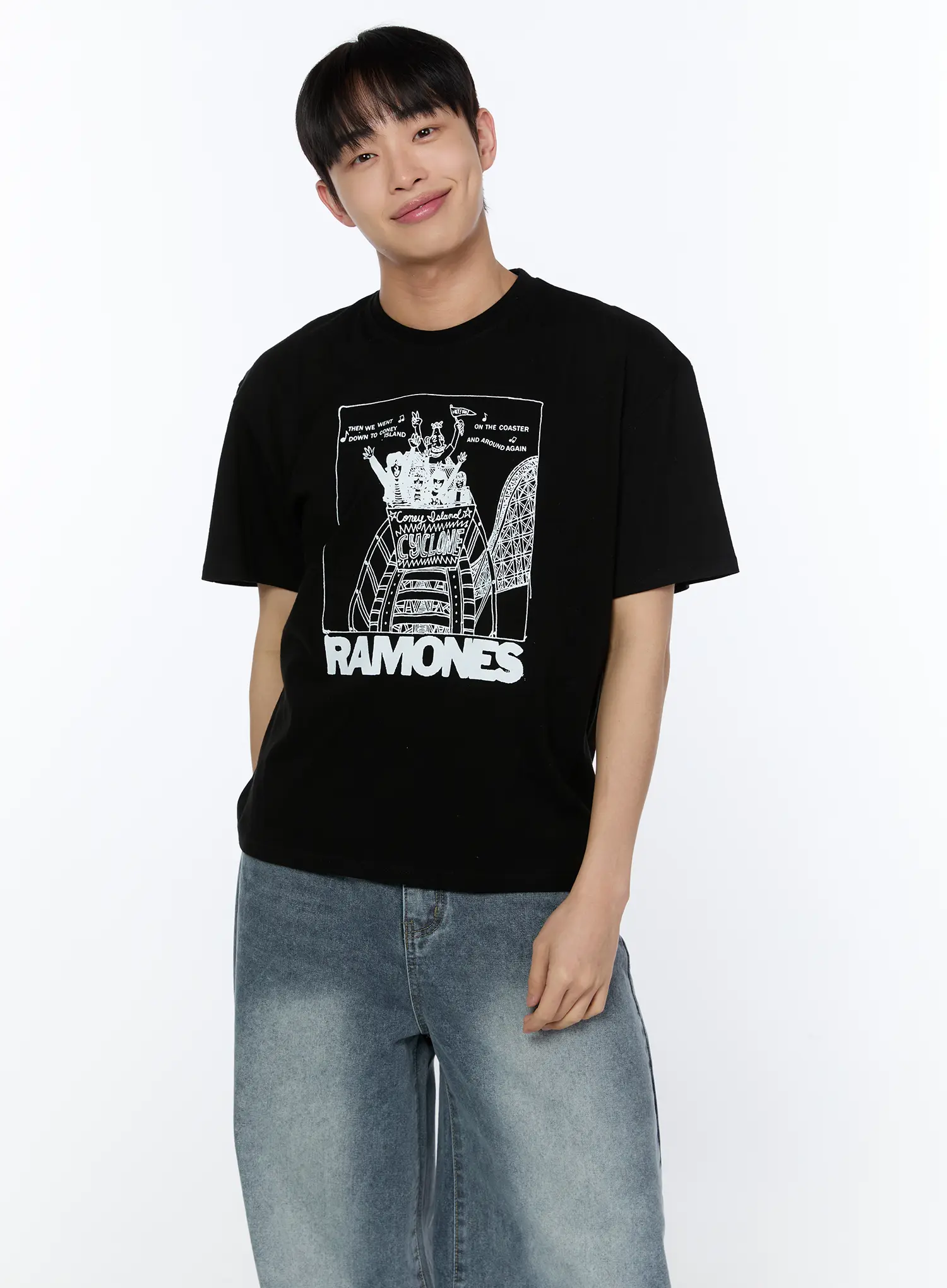 Men's Vintage Band Style T-Shirt IA517 - Image 2