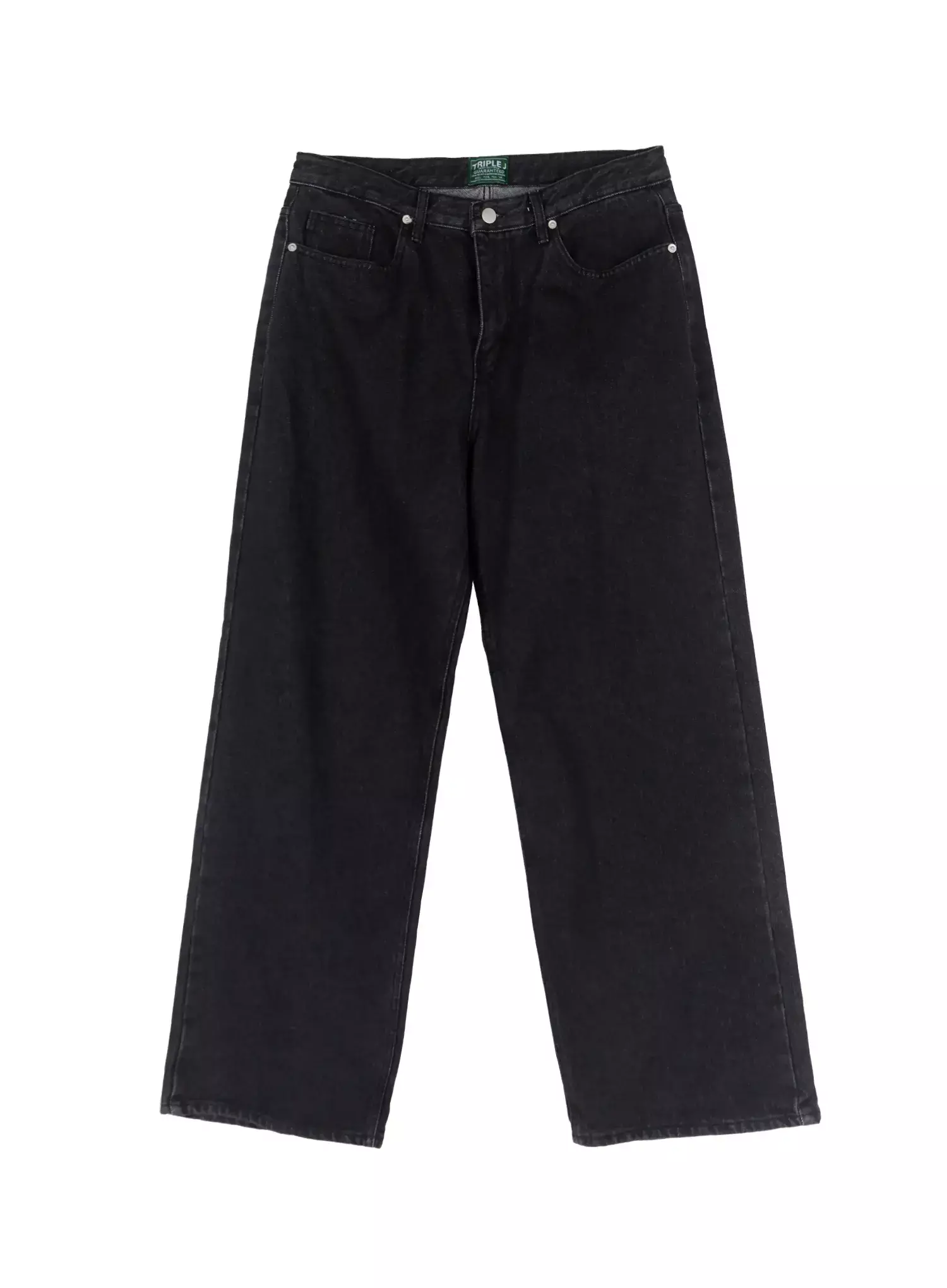 Men's Vintage Black Jeans IO516 - Image 14