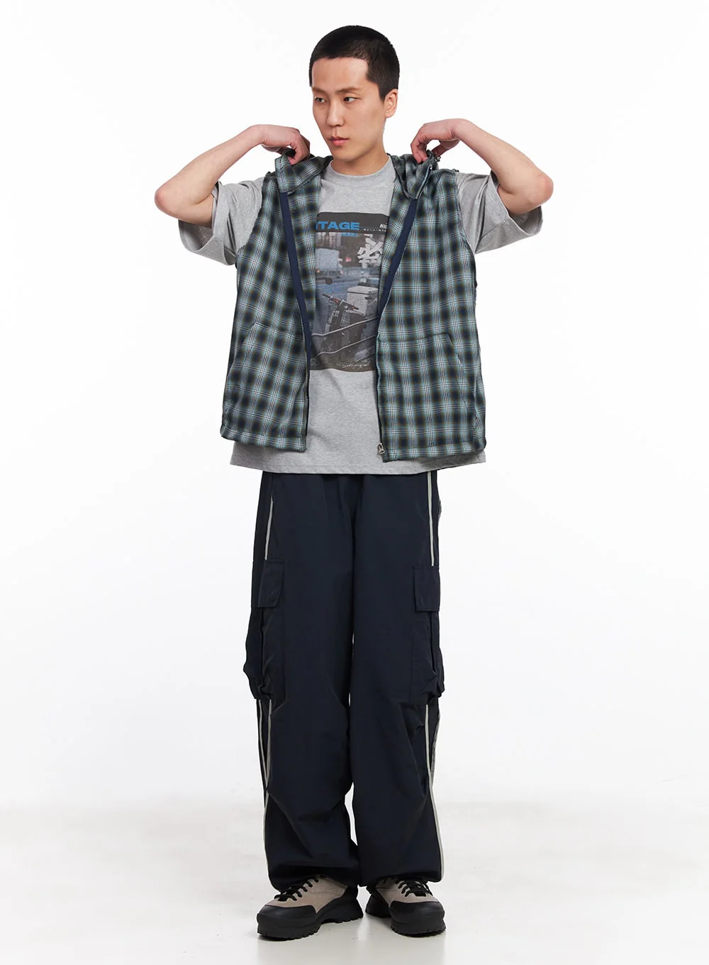 Men's Vintage Graphic T-Shirt IU512 - Image 7