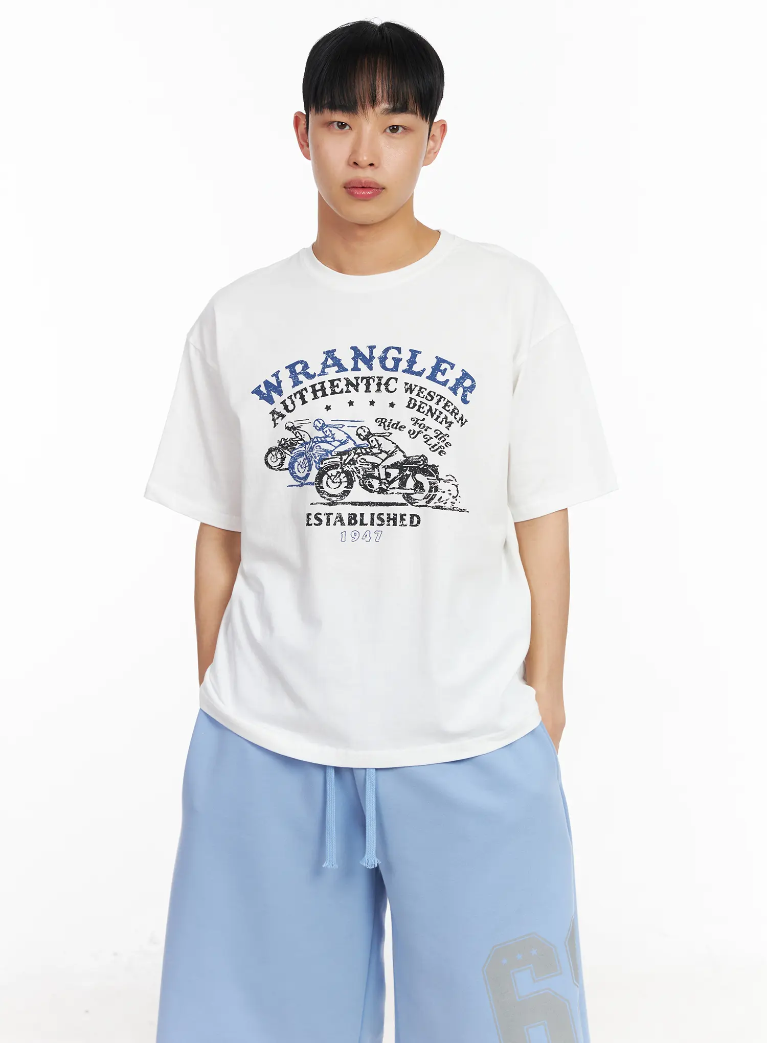 Men's Vintage Graphic Tee IA502 - Image 2
