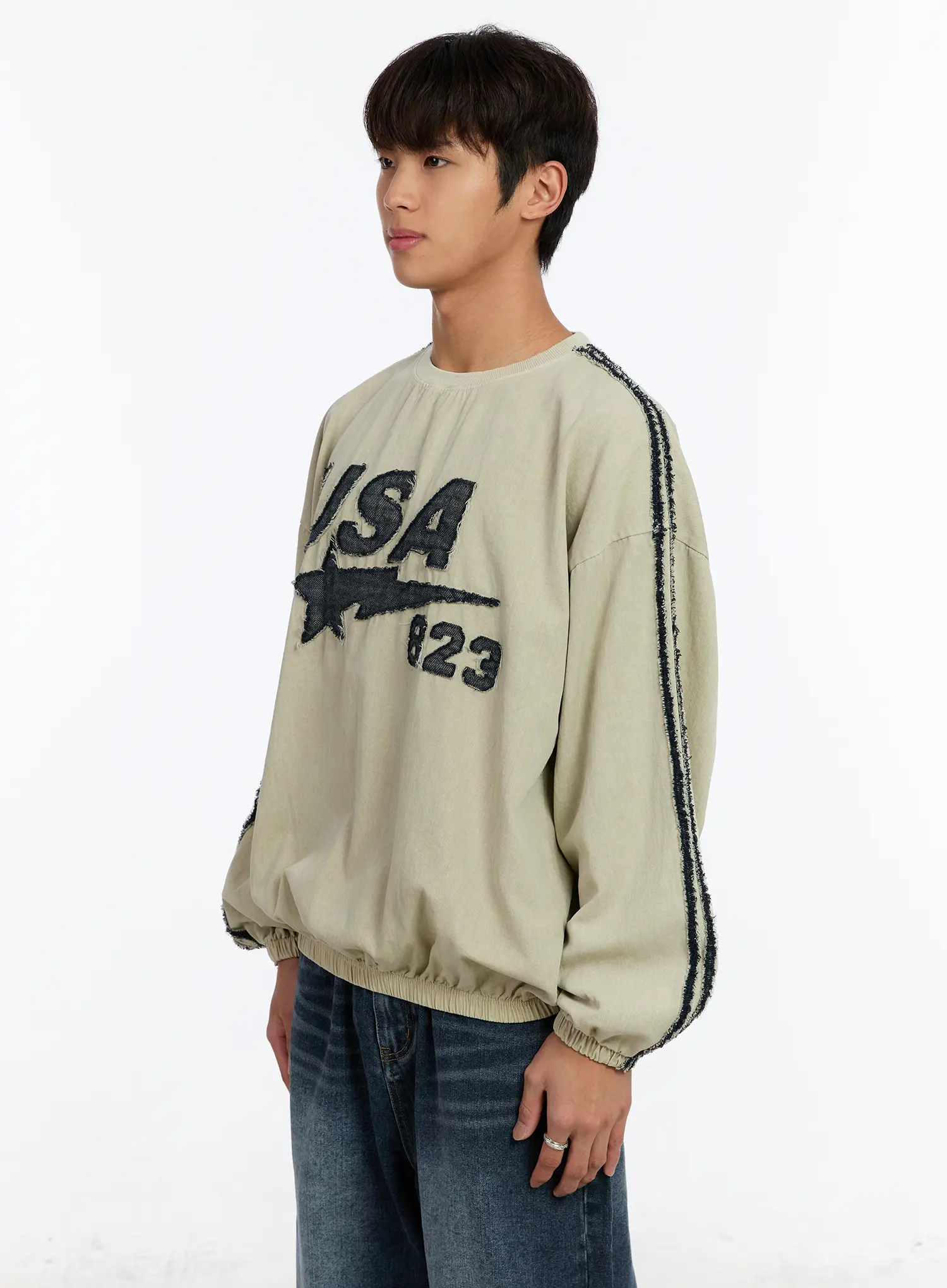 Men's Vintage USA Pigment Sweatshirt IM530 - Image 4