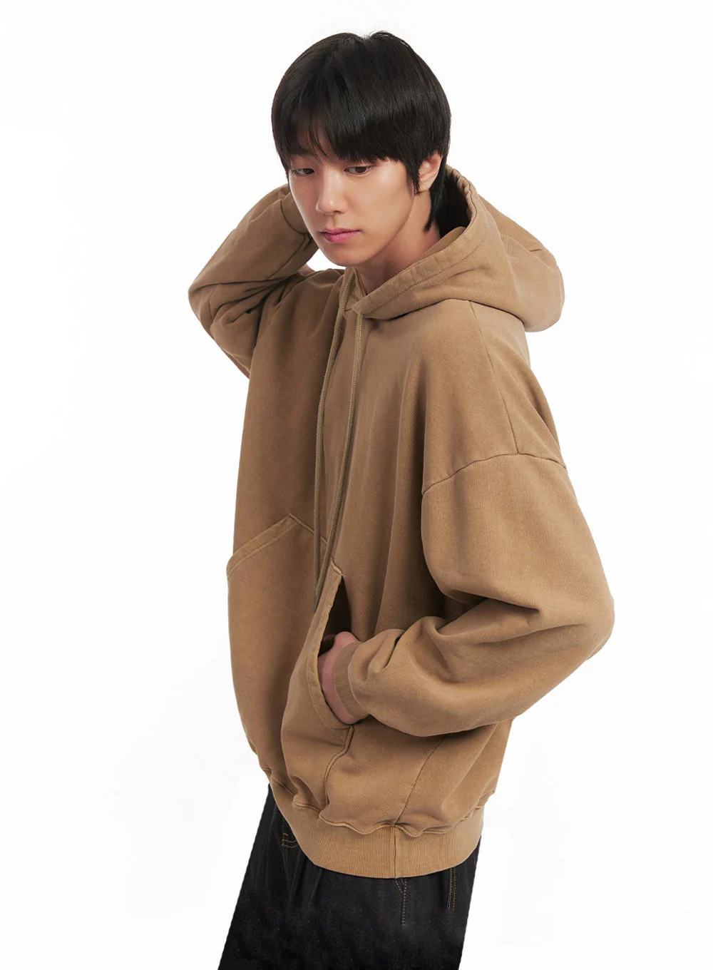 Men's Vintage Washed Hoodie IA510 - Image 4
