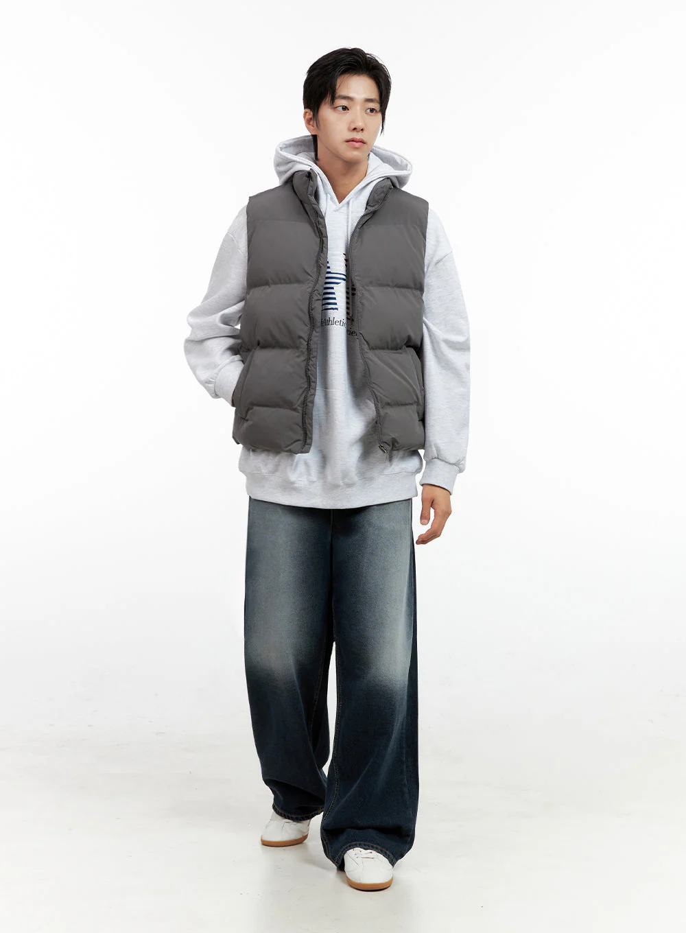 Men's Washed Denim Jeans IN411 - Image 3