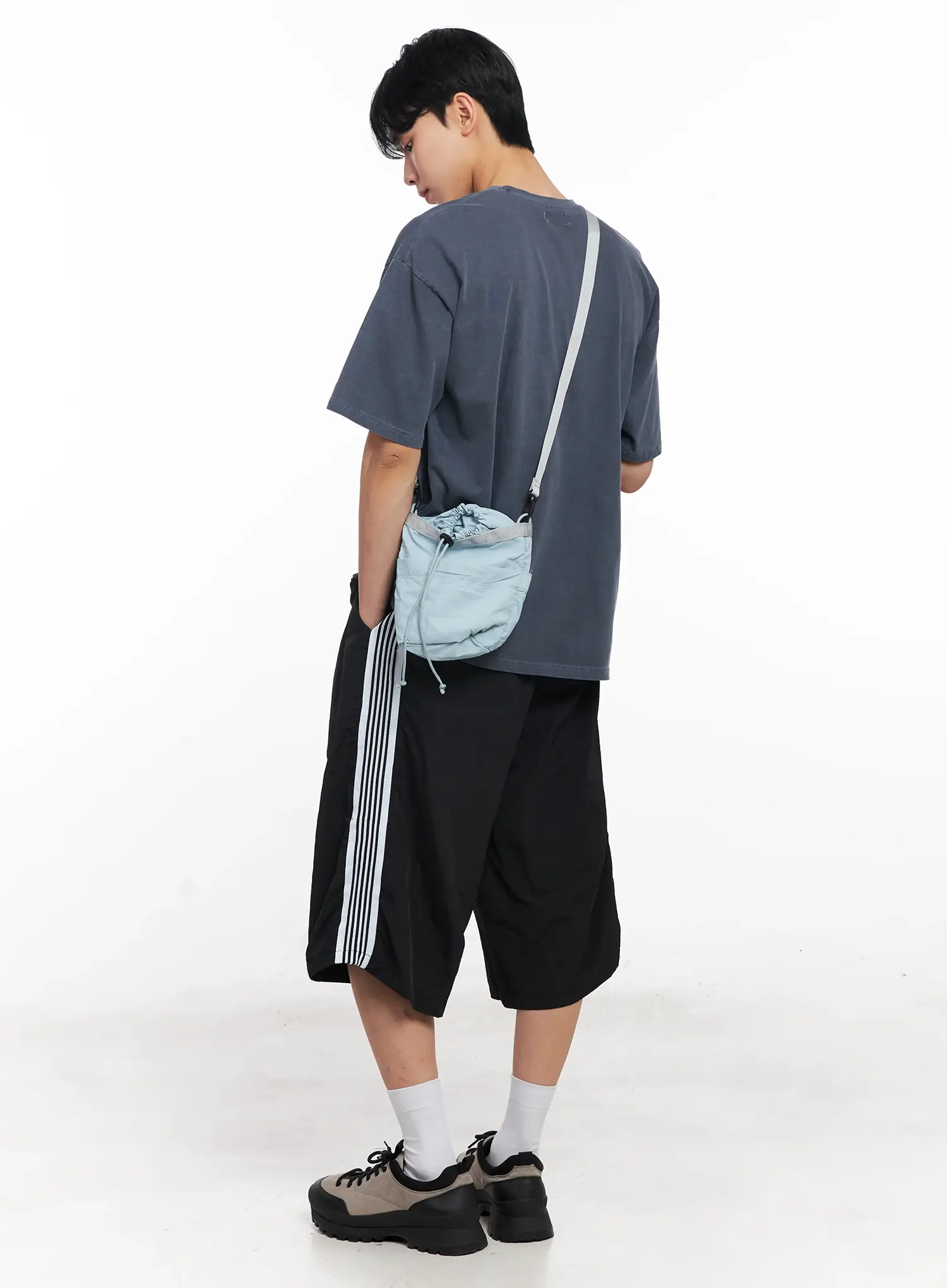 Men's Washed Graphic Tee IL501 - Image 12