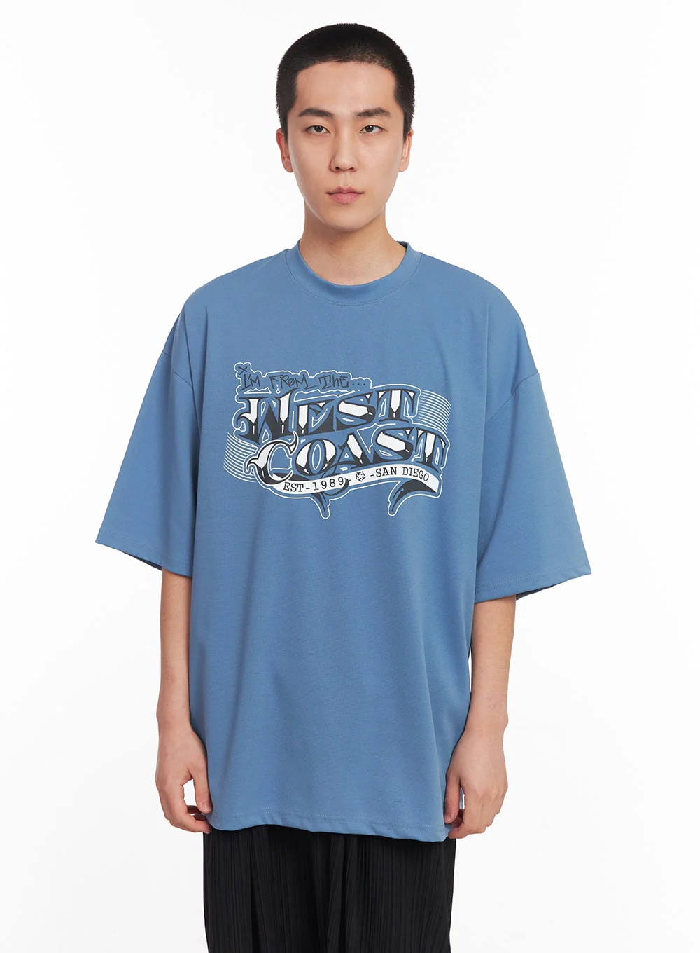 Men's West Coast Graphic Tee IY506 - Image 15