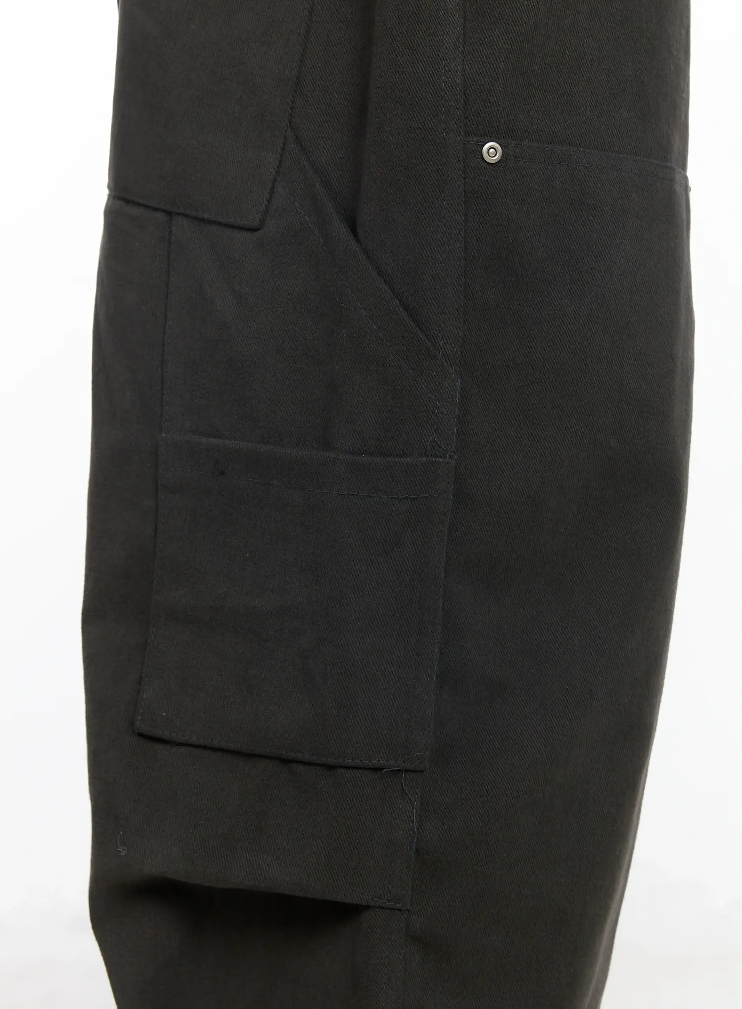 Men's Wide Cotton Carpenter Pants IJ521 - Image 6
