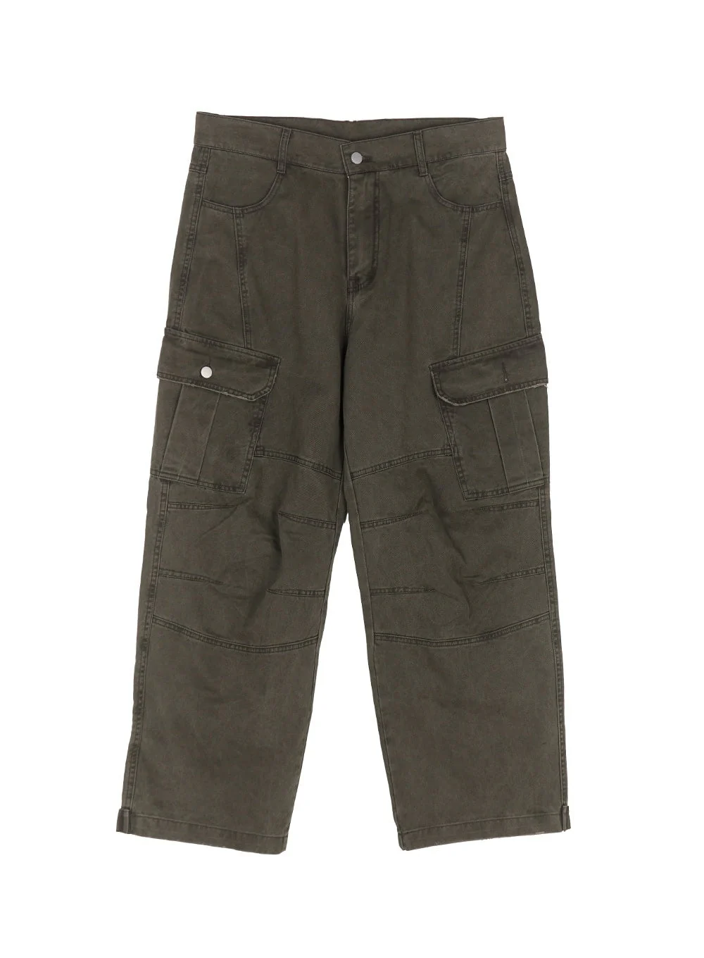 Men's Wide-Fit Cargo Pants IU512 - Image 22