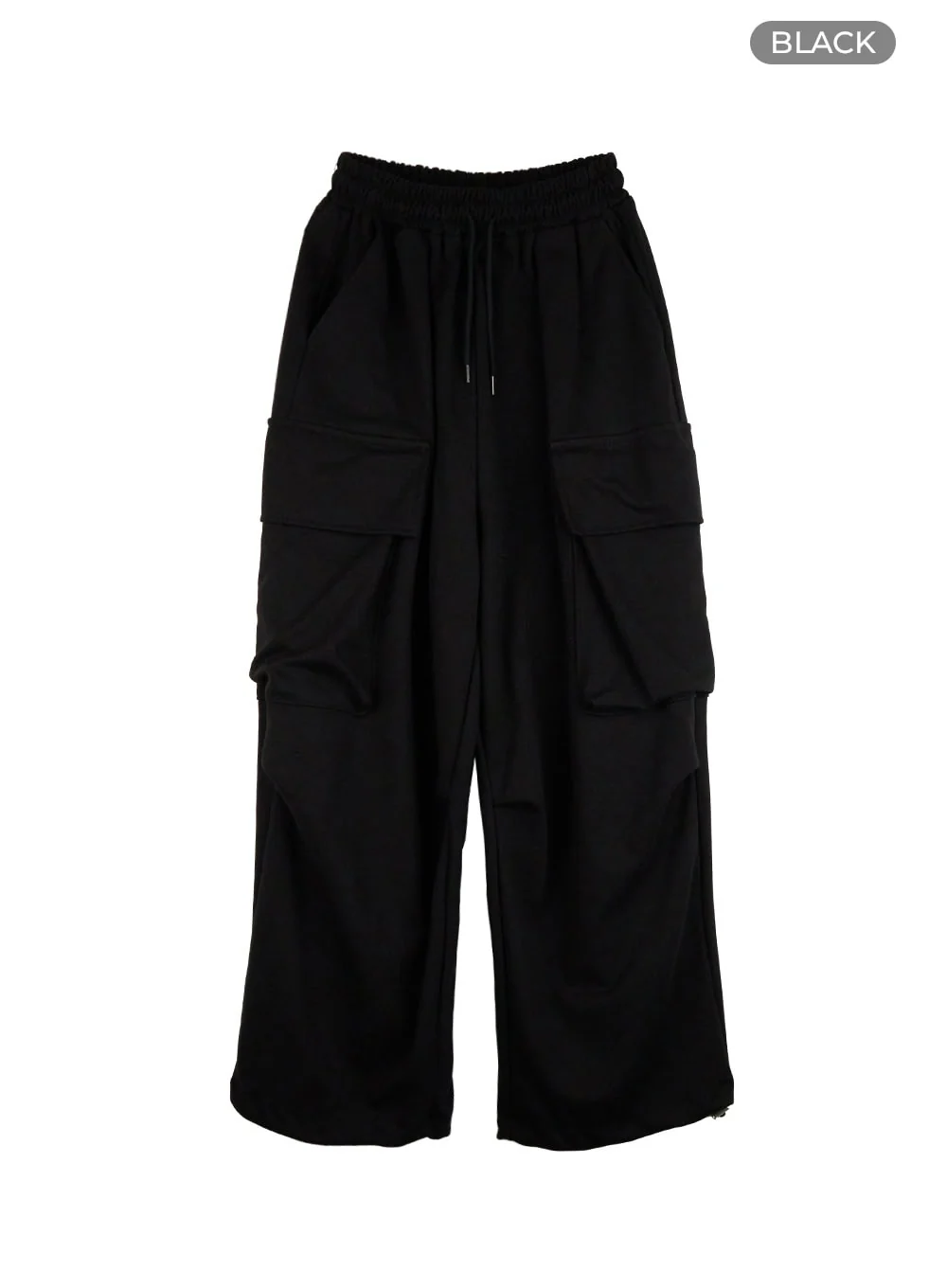 Men's Wide Fit Cargo Pocket Sweatpants IS419 - Image 9