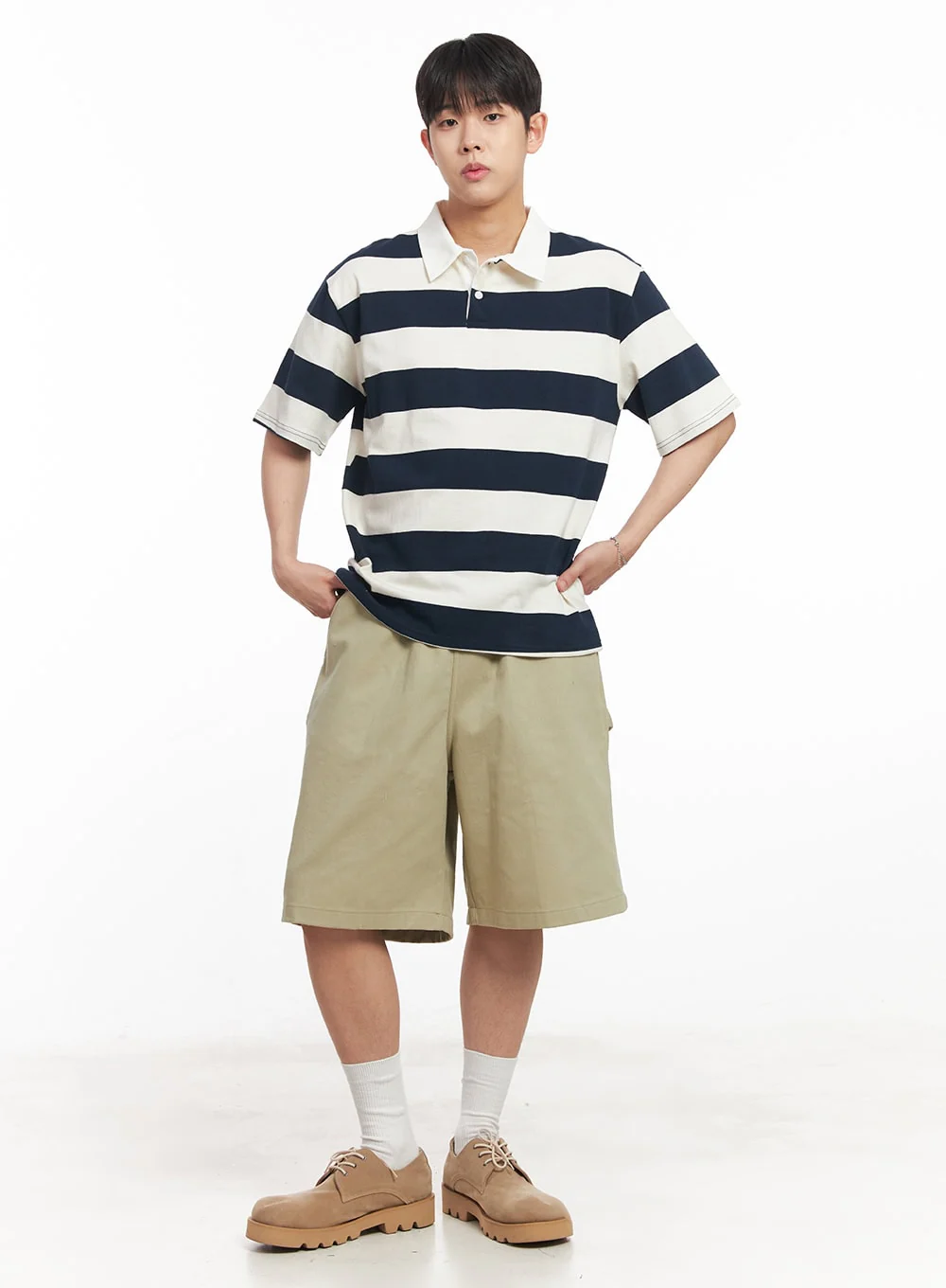 Men's Wide-Fit Carpenter Shorts IA529 - Image 10