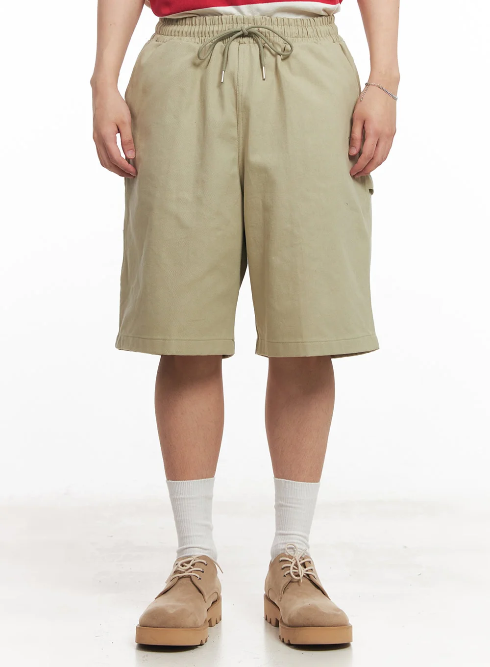 Men's Wide-Fit Carpenter Shorts IA529 - Image 2