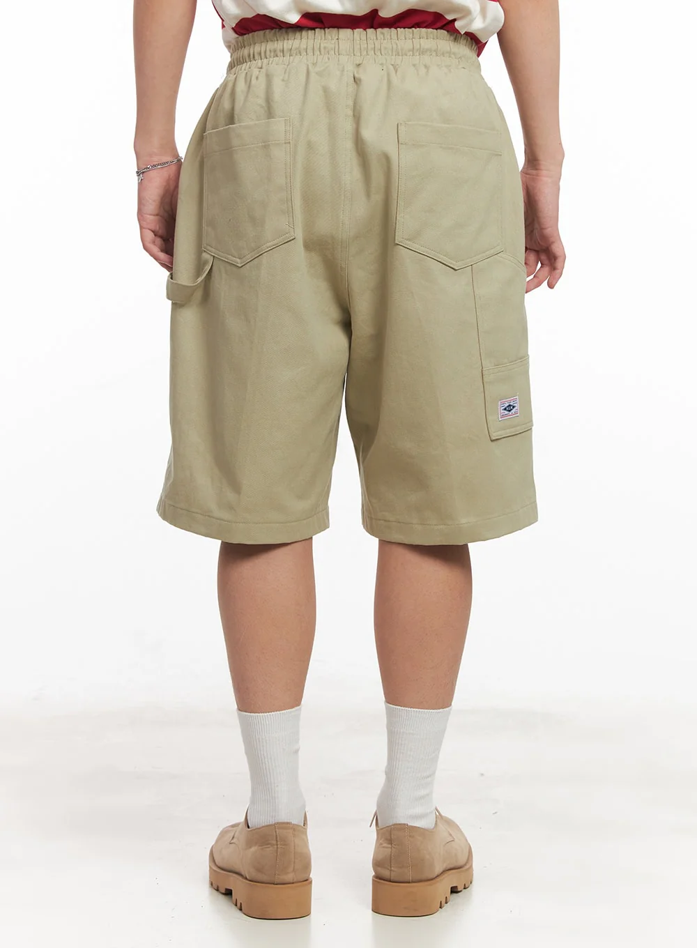 Men's Wide-Fit Carpenter Shorts IA529 - Image 6