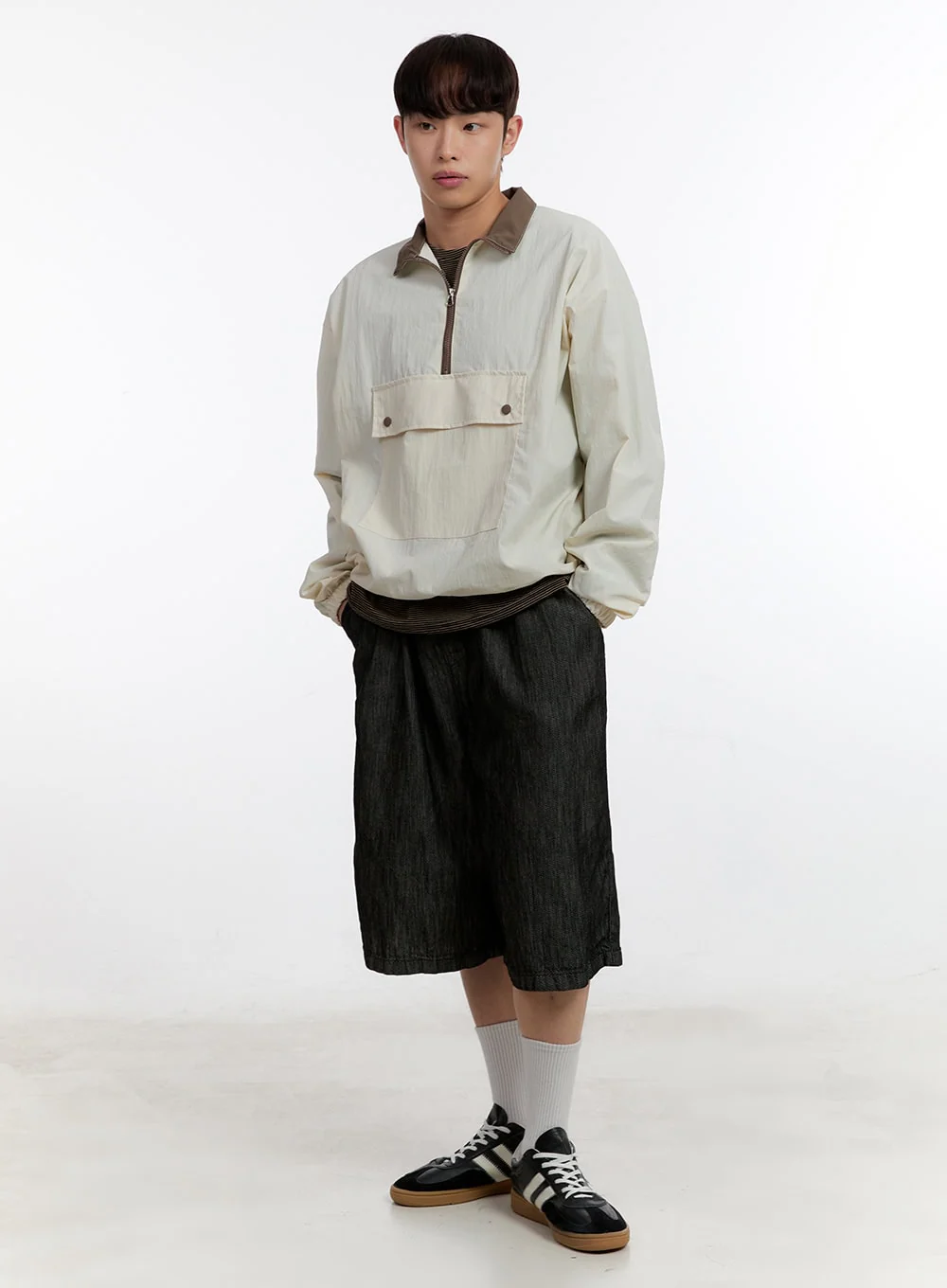Men's Wide-Fit Jorts IA507 - Image 13