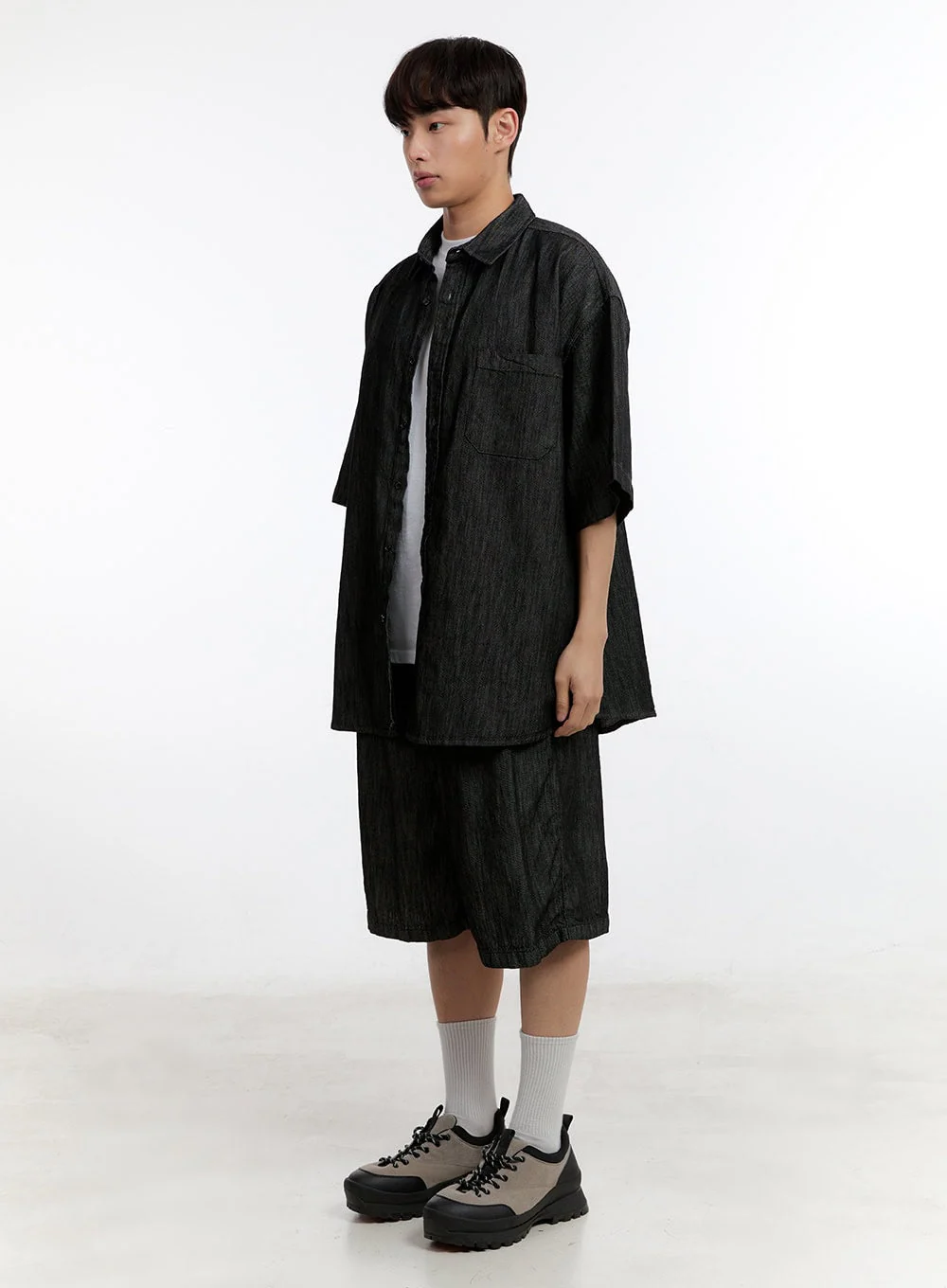 Men's Wide-Fit Jorts IA507 - Image 8