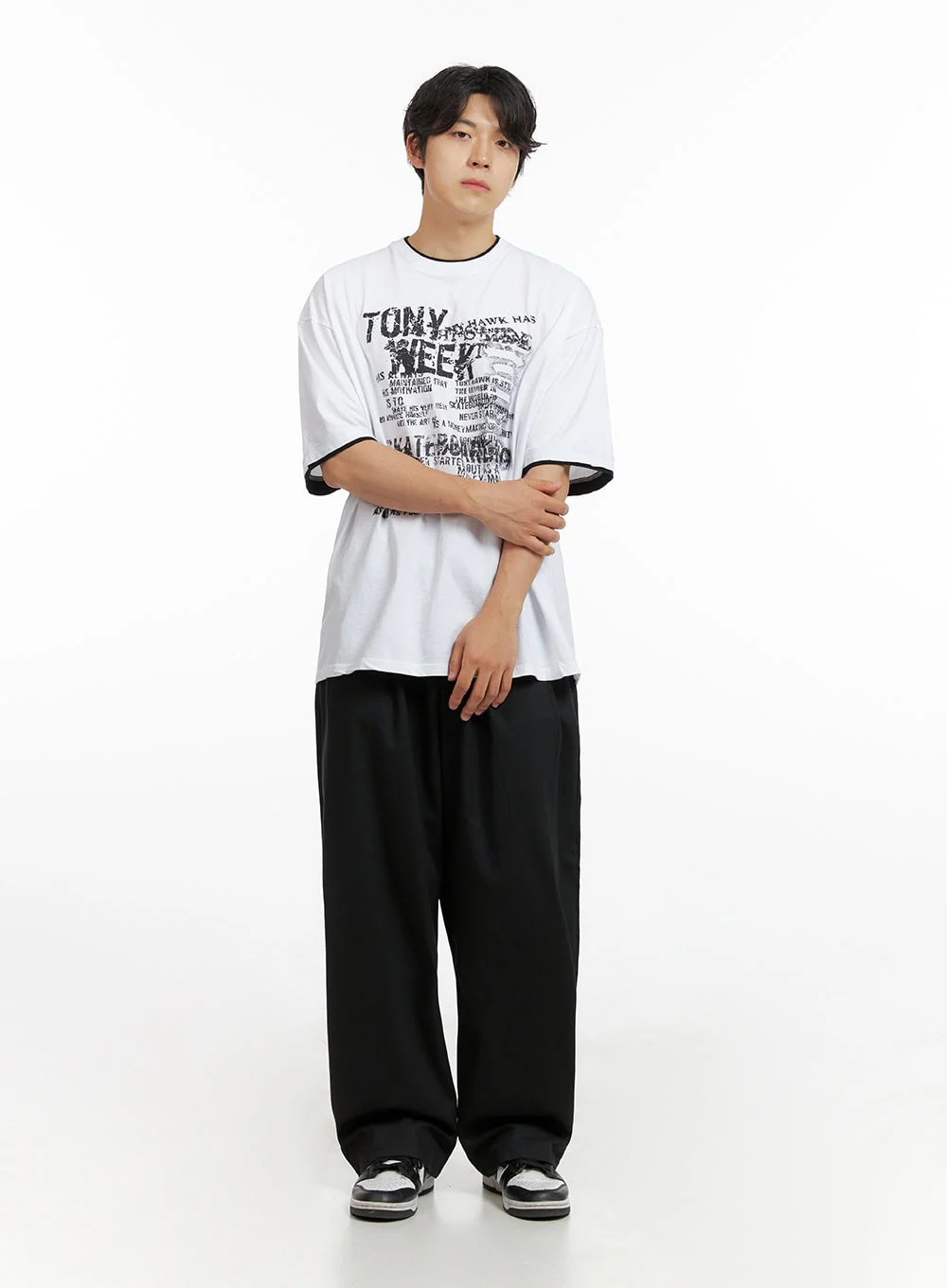 Men's Wide Fit Pants IG409 - Image 3