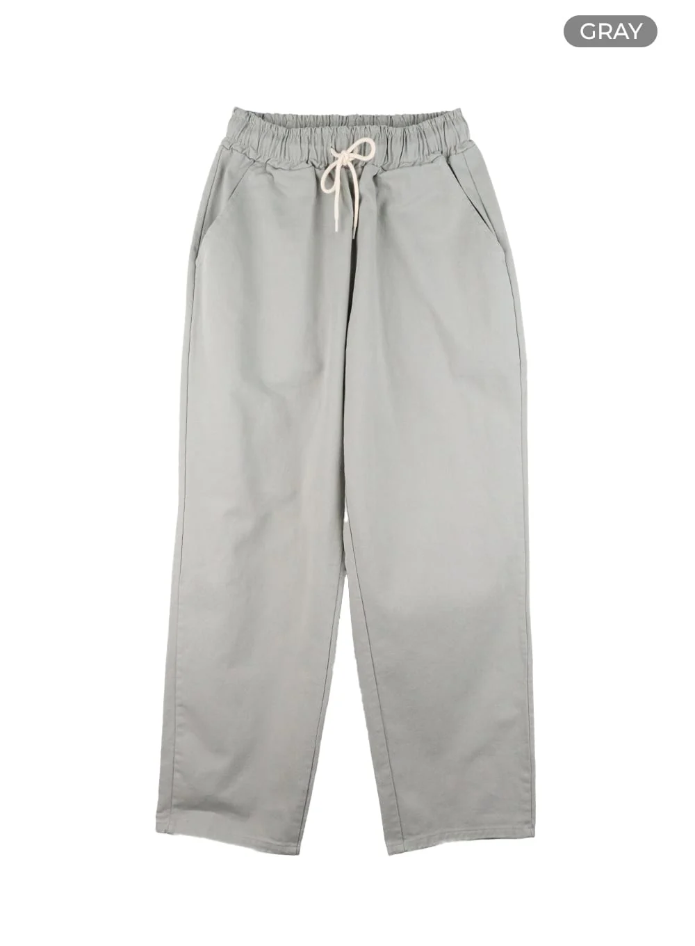 Men's Wide Leg Cotton Pants IA402 - Image 9