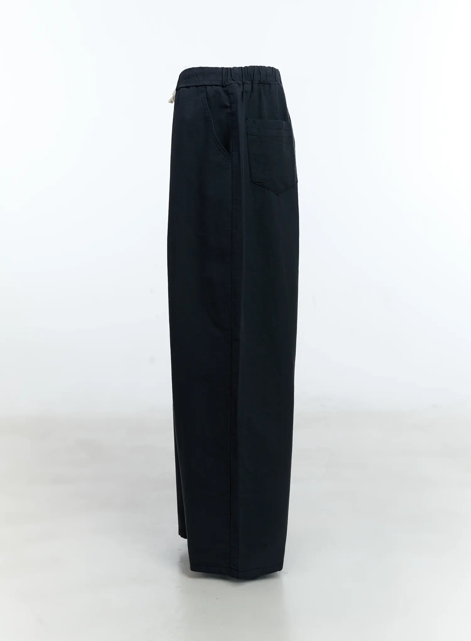 Men's Wide-Leg Cotton Pants IG512 - Image 4