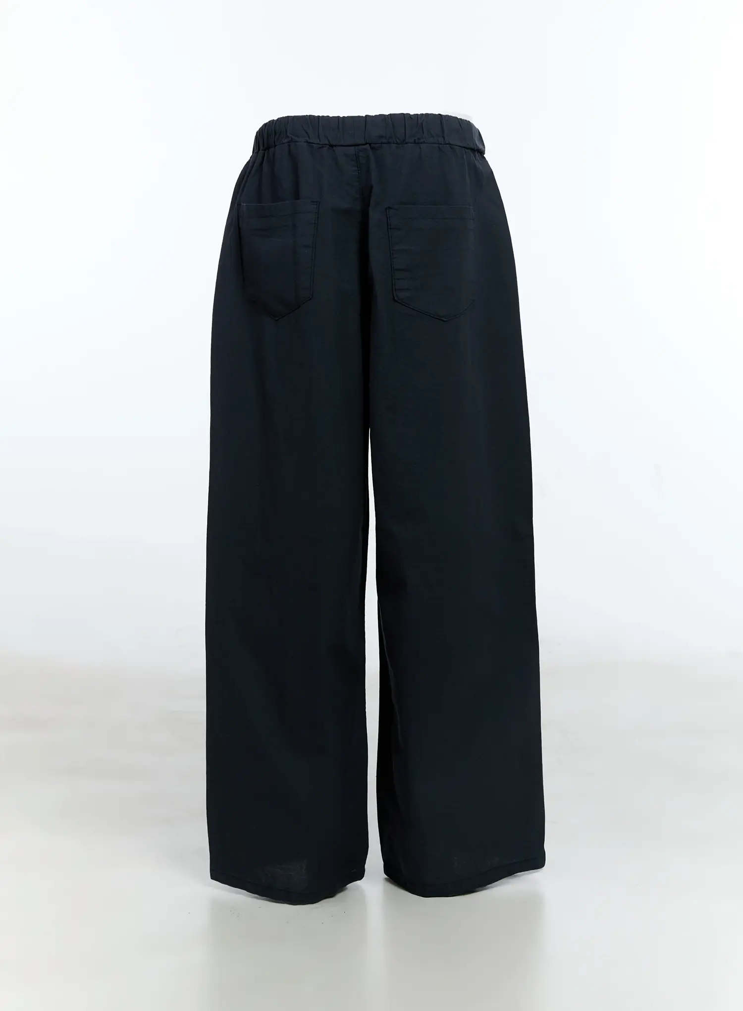 Men's Wide-Leg Cotton Pants IG512 - Image 5