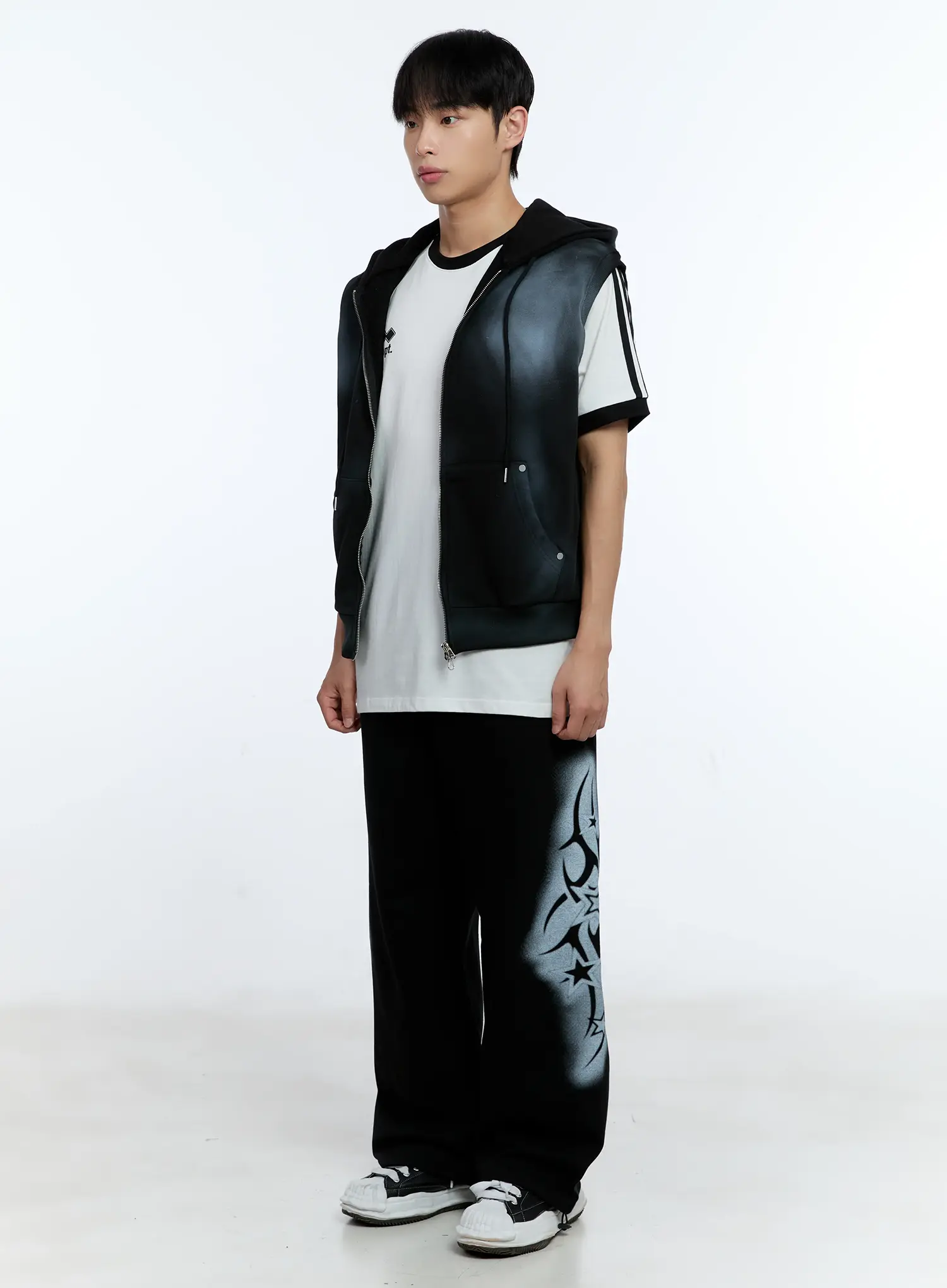 Men's Y2K Relaxed Jogger Pants IG515 - Image 8