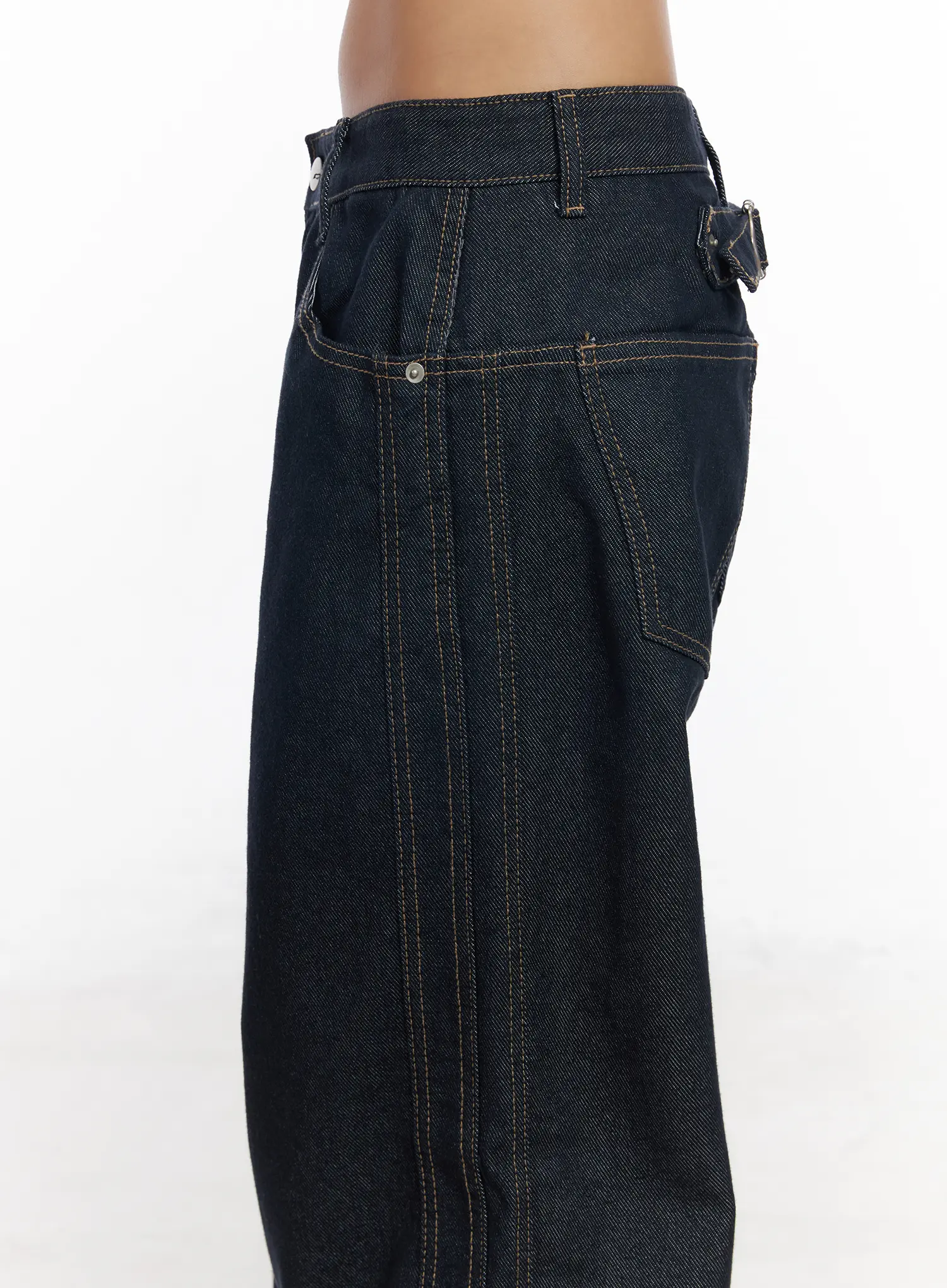 Micah Non-Fade Wide Leg Jeans CM525 - Image 3