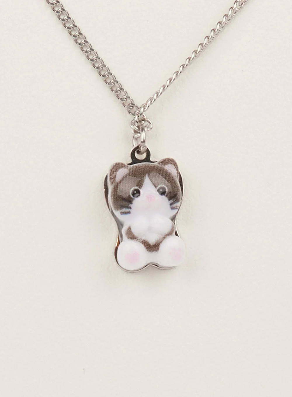 Midnight Blackcat Layer Necklace IM528 - Image 5