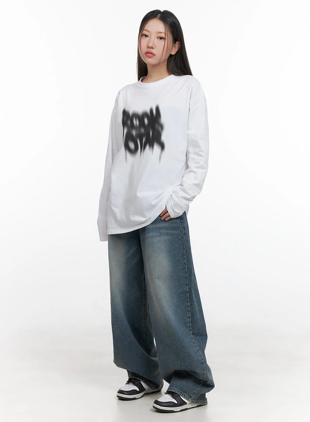 Mikaela Comfy Baggy Jeans CD411 - Image 5