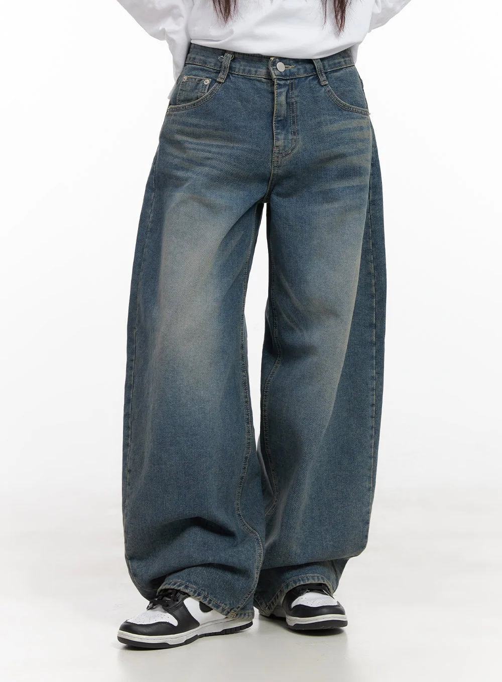 Mikaela Comfy Baggy Jeans CD411 - Image 8
