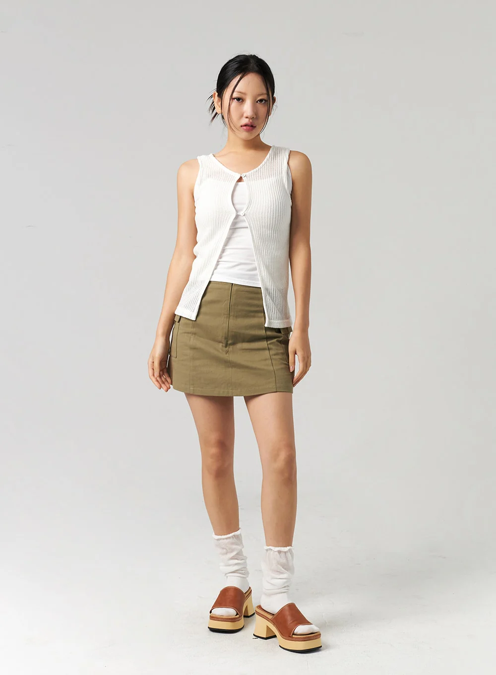 Mini Cargo Skirt CL307 - Image 10