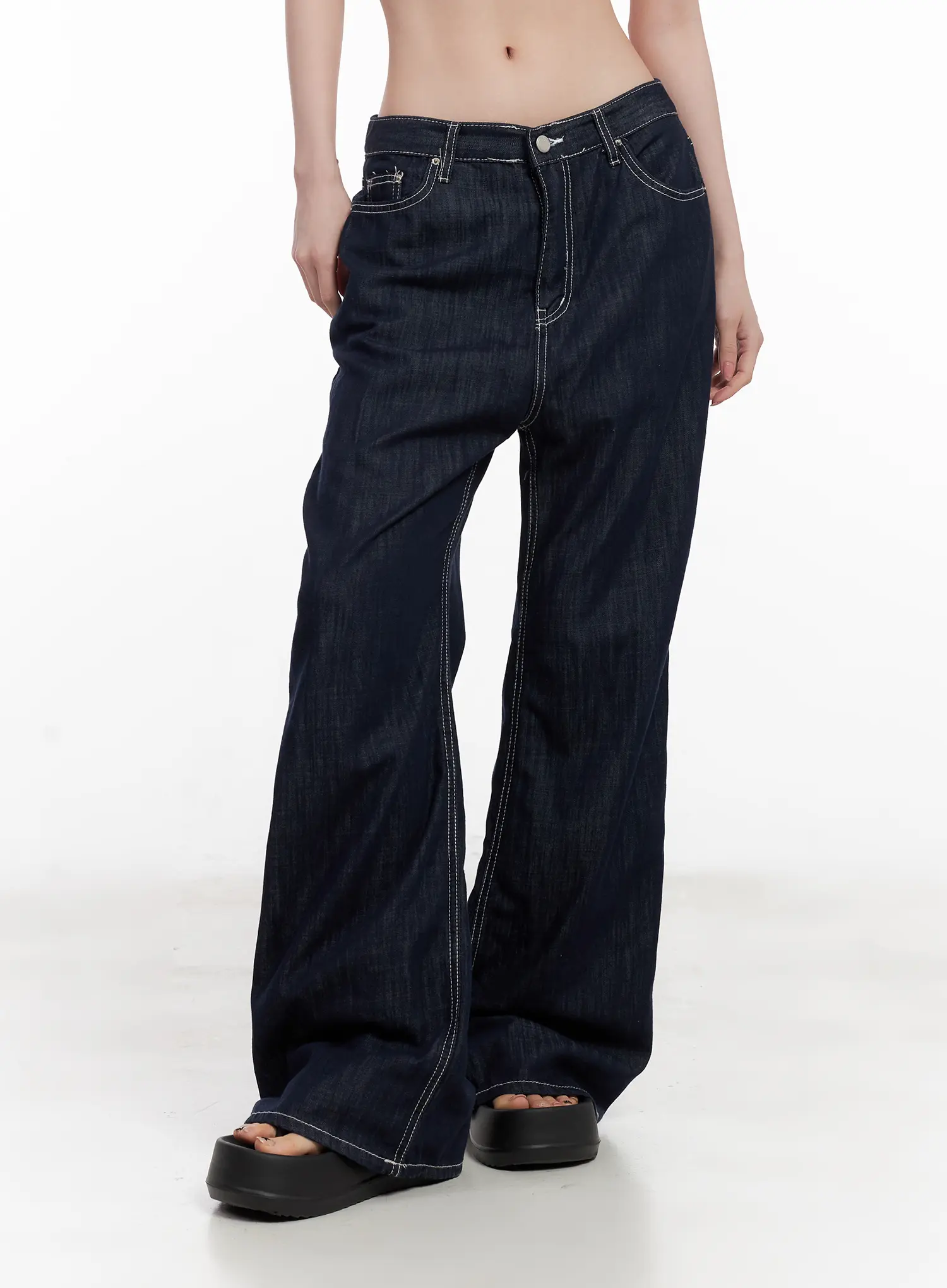 Miyeon Wide-Leg Denim Jeans CL501 - Image 7
