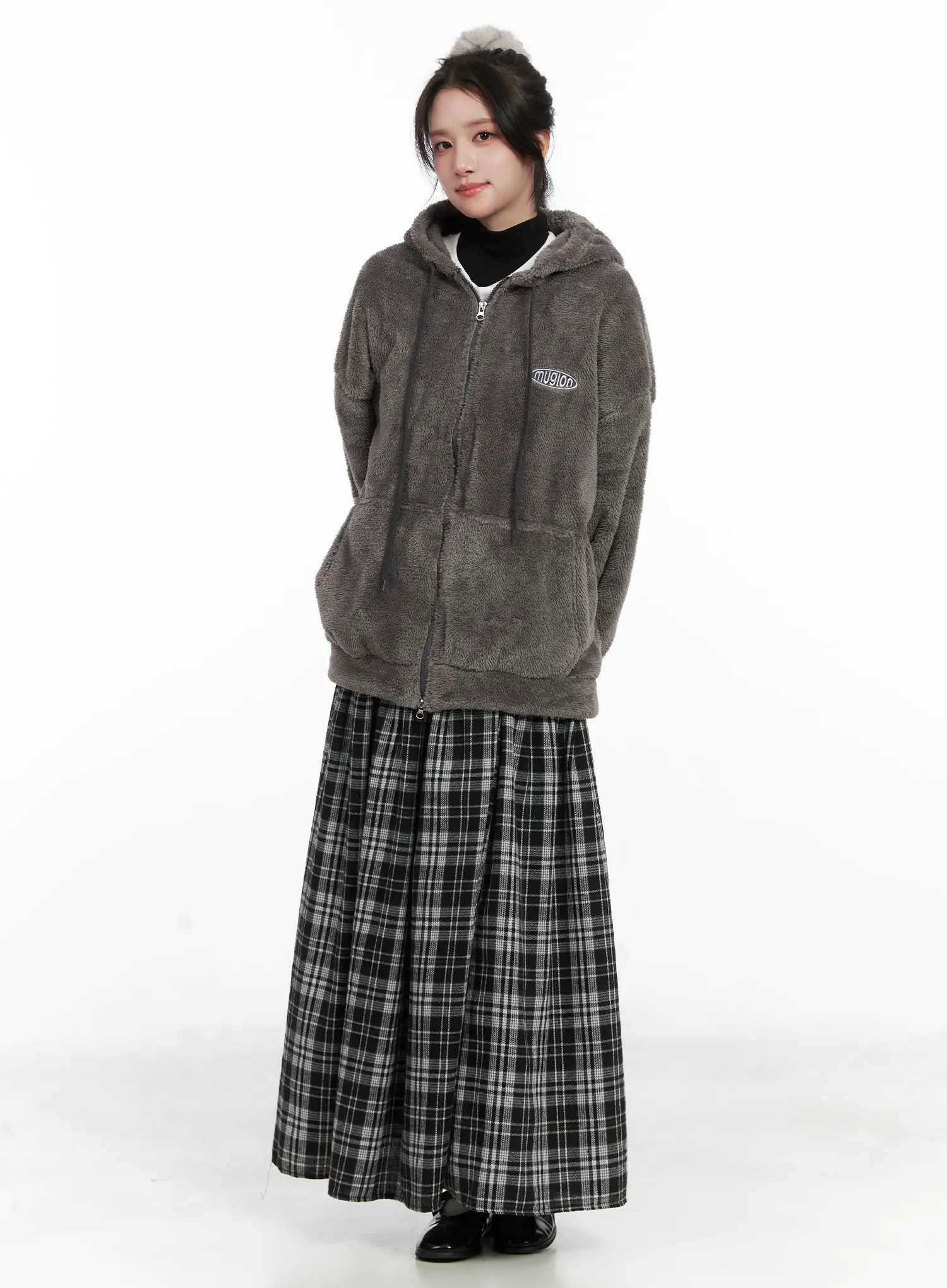 Mock Neck Long Sleeve Top CN527 - Image 7