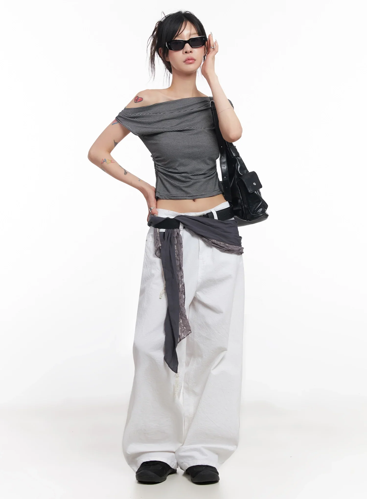 Modern Faux Leather Belt IC503 - Image 8