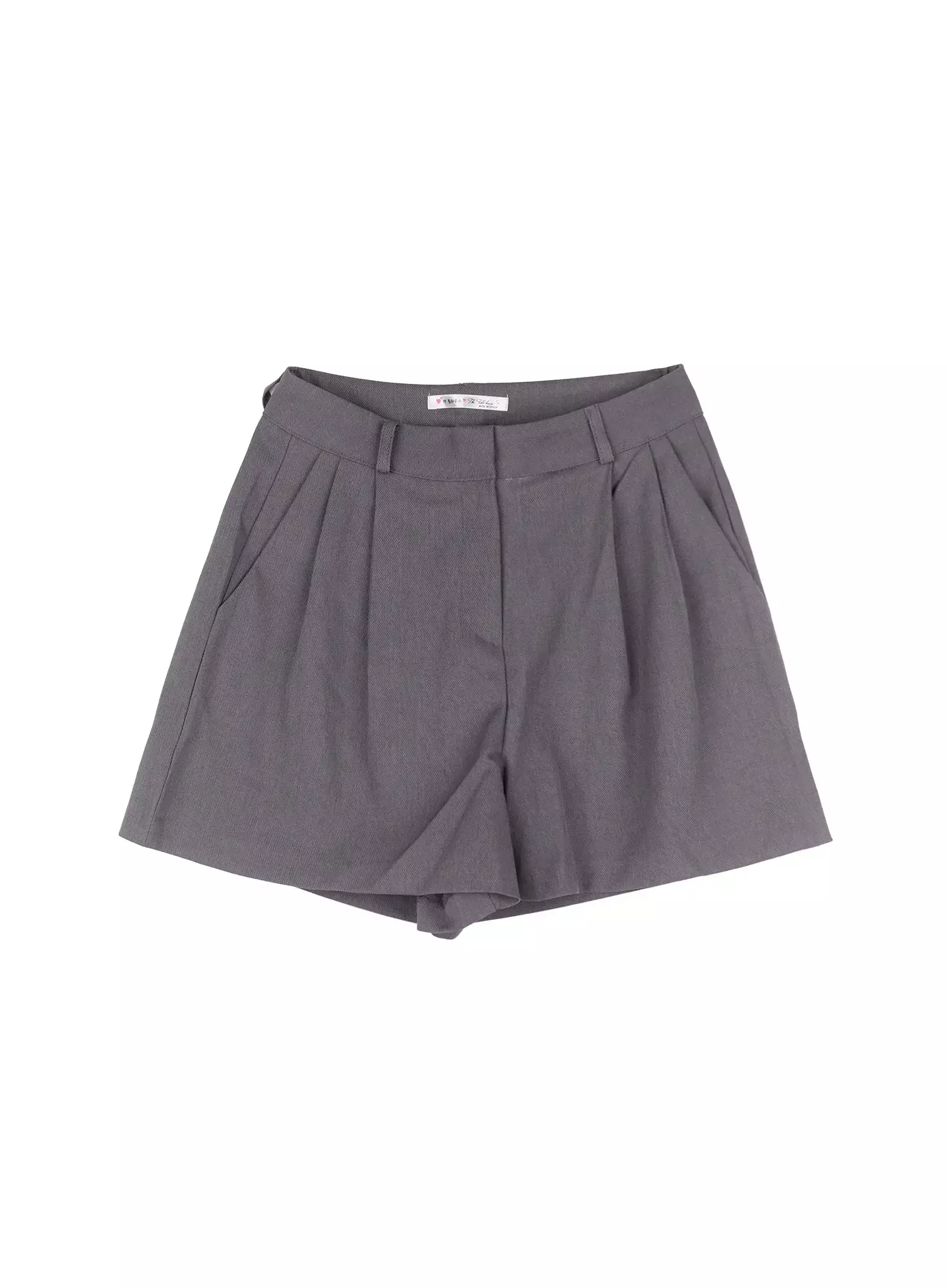 Modern Pintuck Tailored Shorts IN507 - Image 19