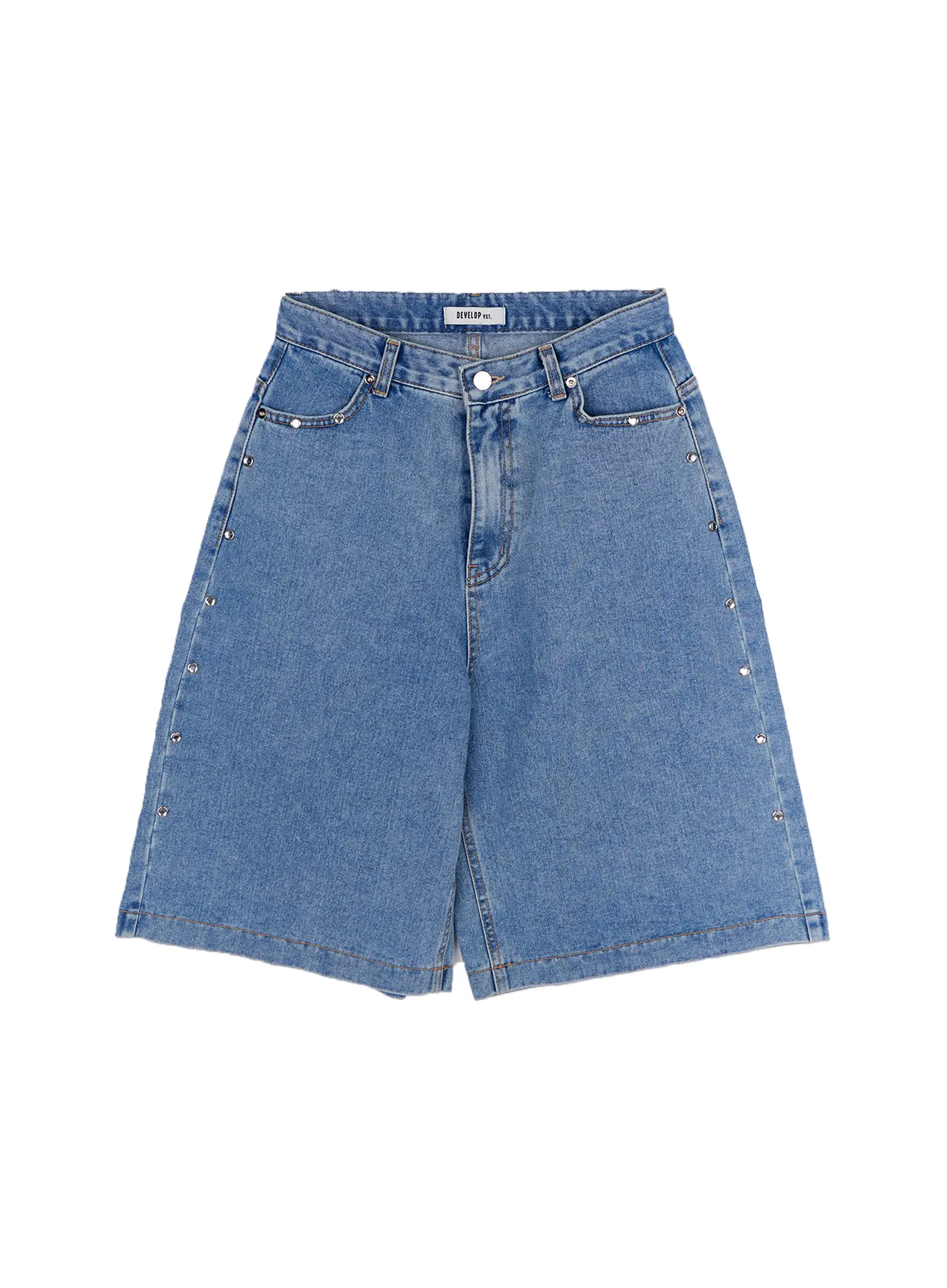 Monroe Embellished Jorts CA529 - Image 11