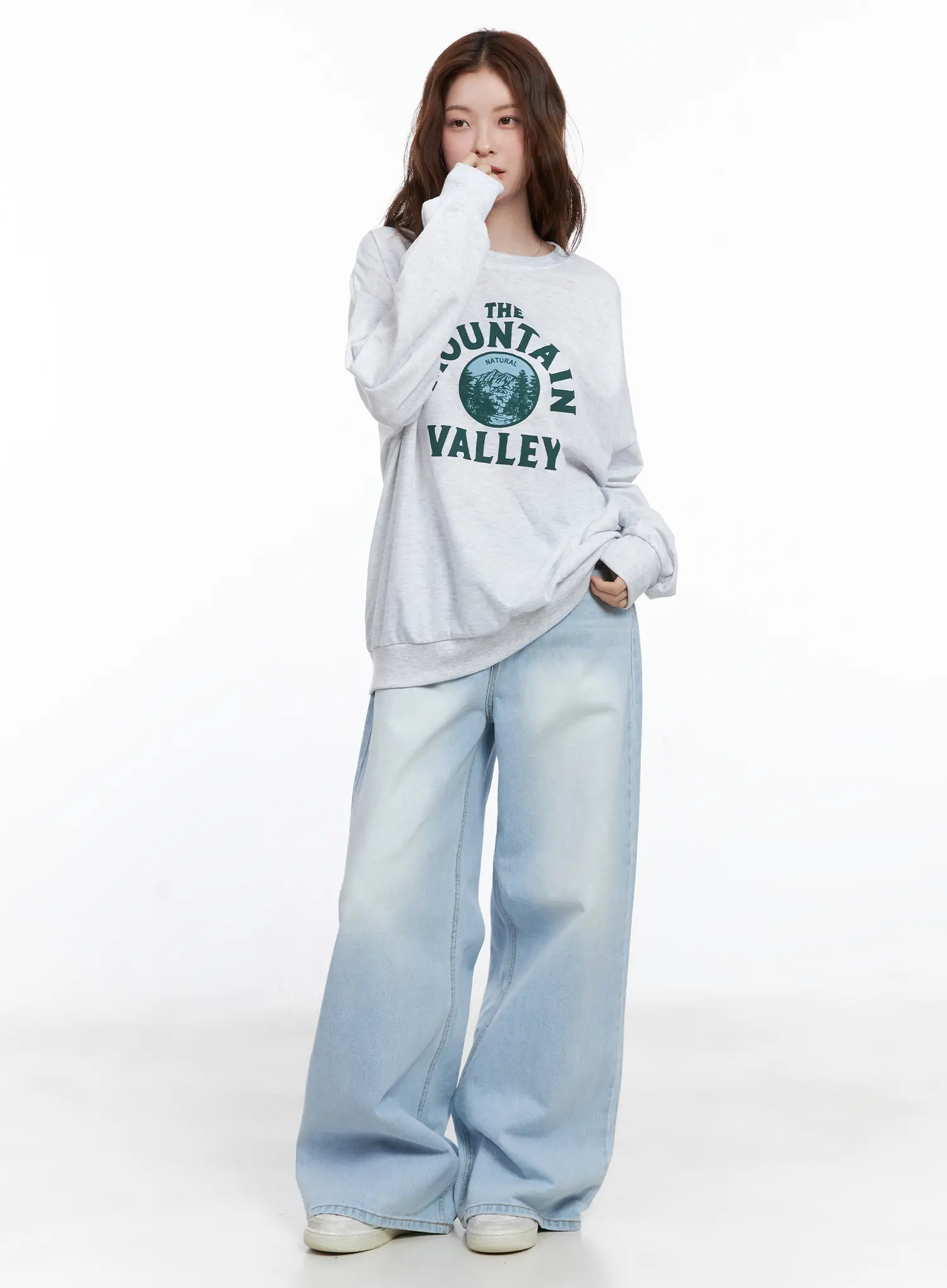 Mountain Valley Graphic Crewneck CG521 - Image 2