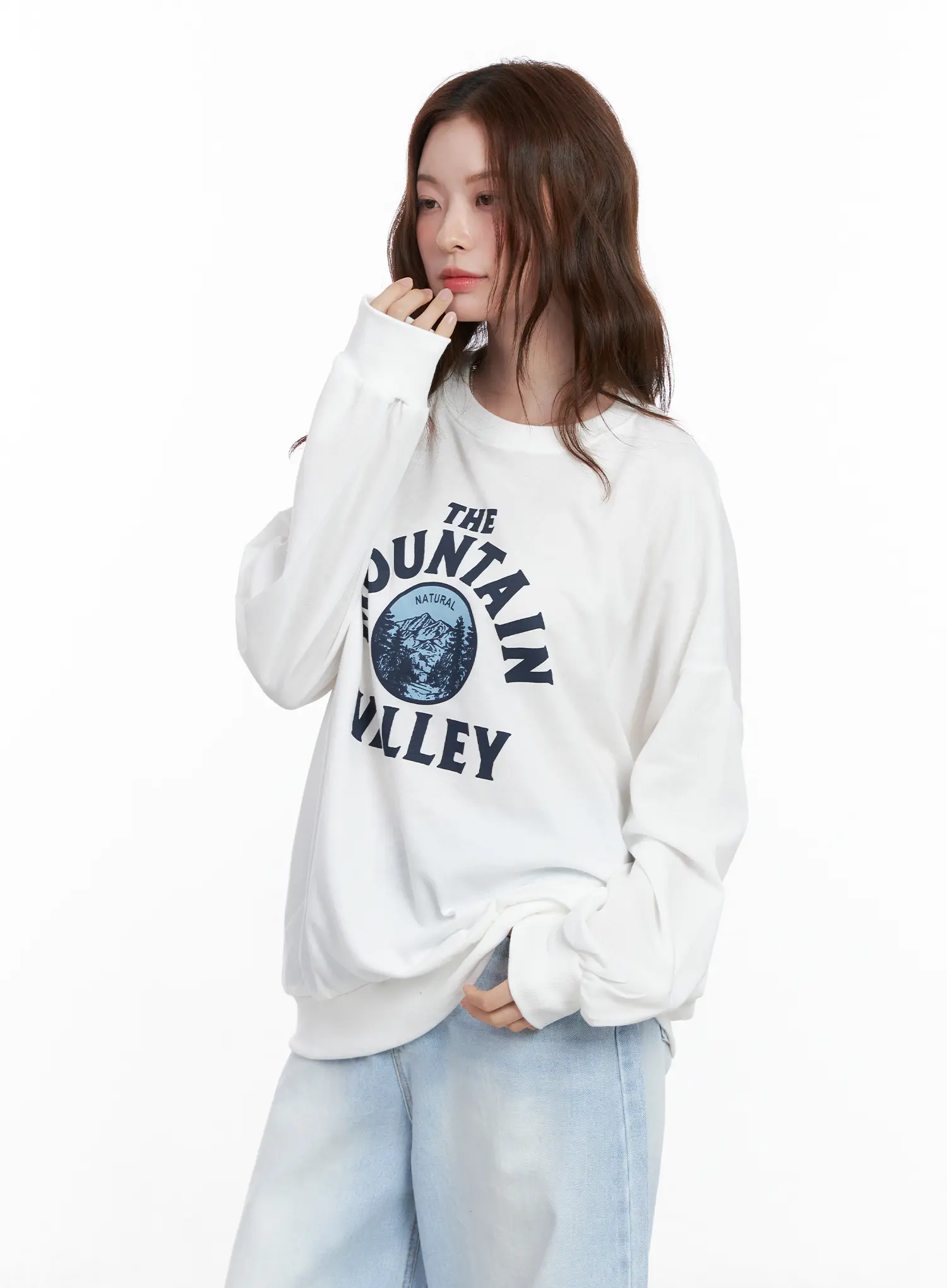 Mountain Valley Graphic Crewneck CG521 - Image 7