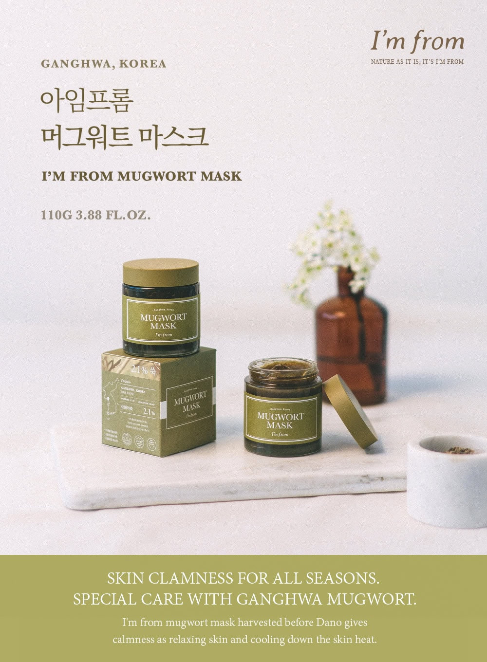 Mugwort Mask (110g) - Image 2