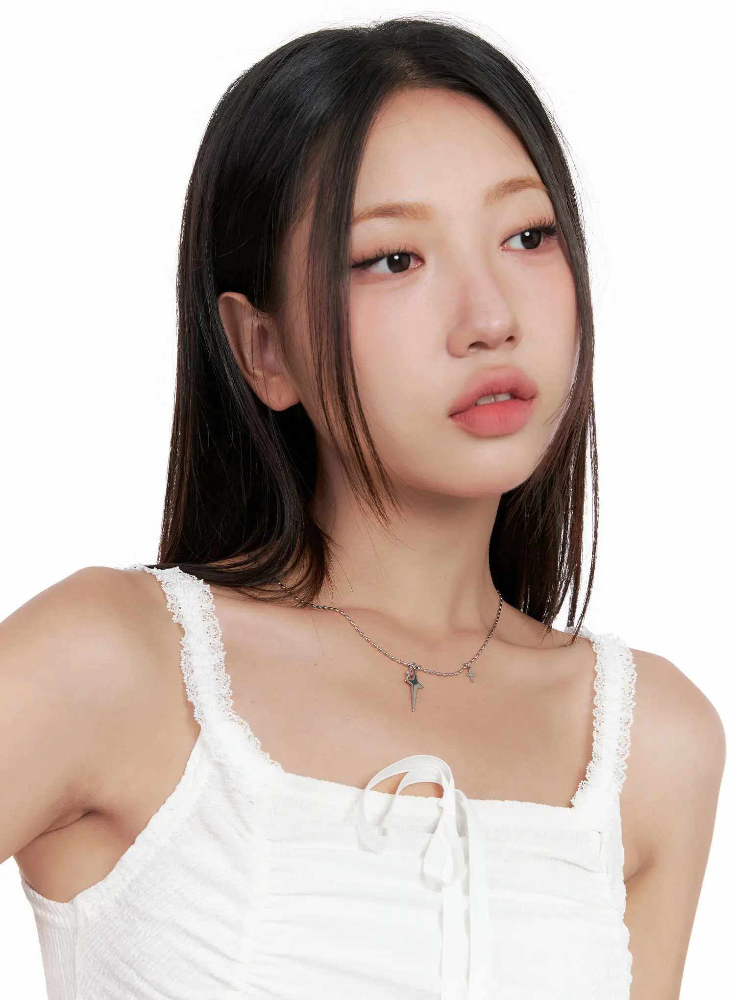 Multi-Cross Pendant Necklace CL522 - Image 2
